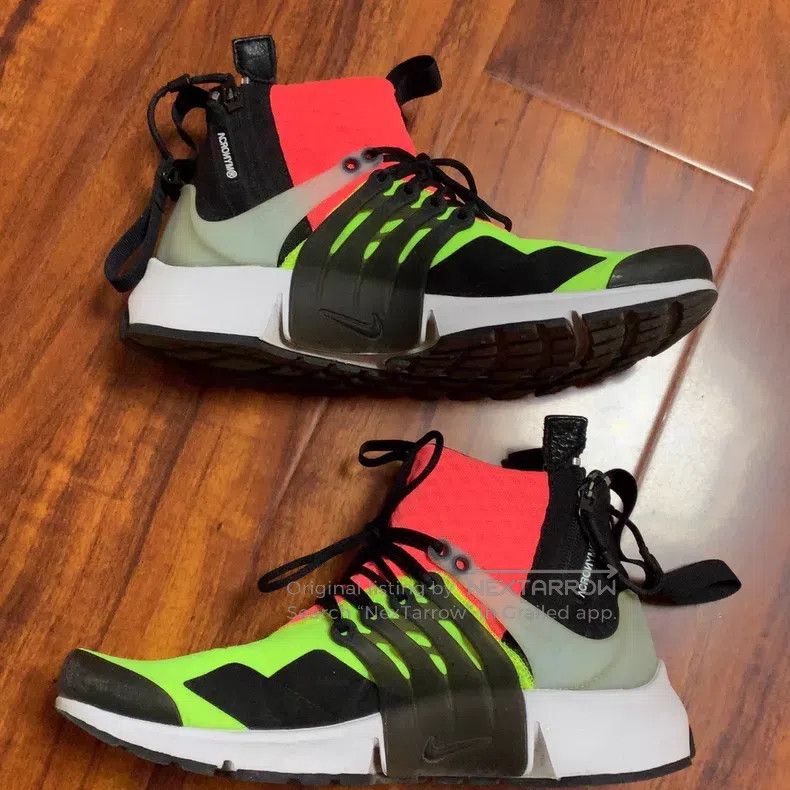 Acronym Acronym Color Blocked High Top Sneakers Size US 7.5 / EU 40-41 - 2 Thumbnail