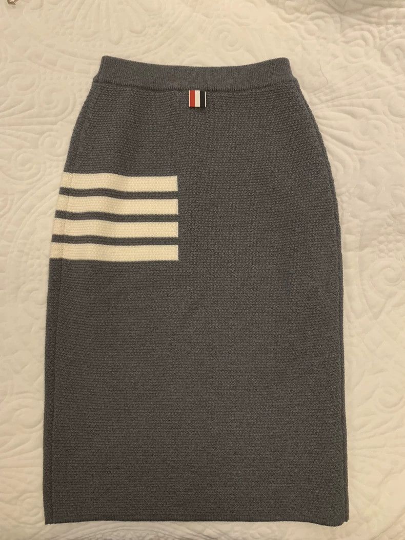 Thom Browne Thom Browne Knitted half skirt Size 25" / US 0 / IT 36 - 2 Thumbnail