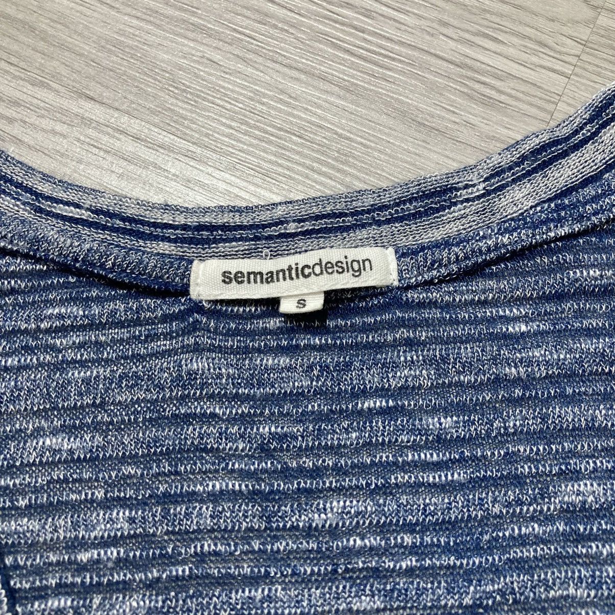 Japanese Brand 2000s Semanticdesign Knitted Cardigan Striped Lgb Style Size US S / EU 44-46 / 1 - 13 Thumbnail