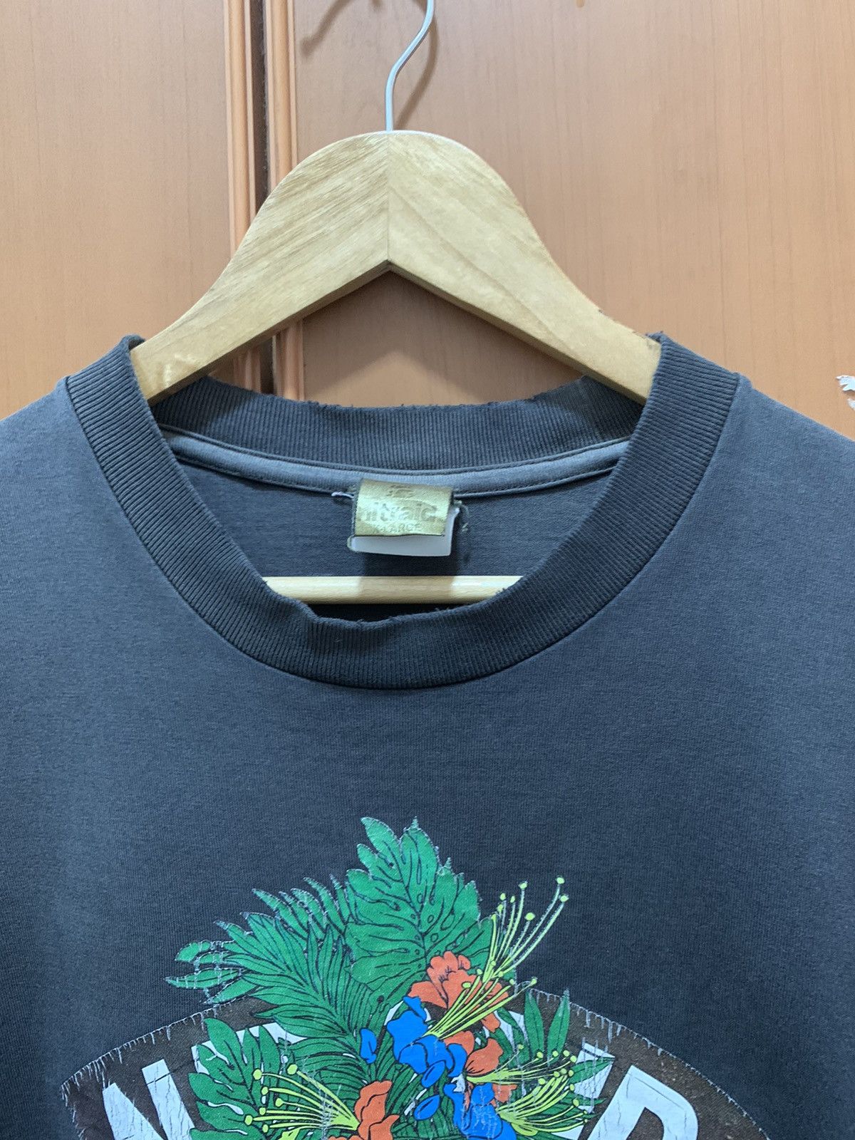 Nitraid Vintage Japanese Brand Nitraid Distressed Faded Tee Size US XL / EU 56 / 4 - 4 Thumbnail