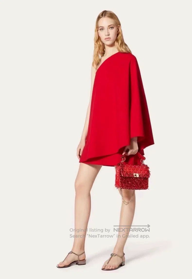 Valentino Valentino One shoulder dress skirt Size S / US 4 / IT 40 - 1 Thumbnail