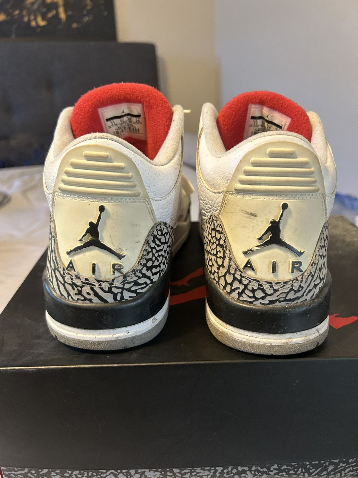Jordan Brand White Cement Jordan 3 Size 11 Size US 11 / EU 44 - 5 Thumbnail