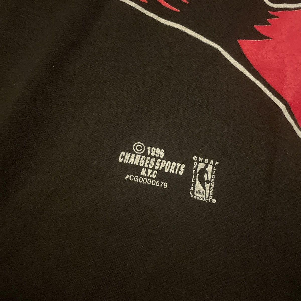 Changes Vintage 90s Chicago Bulls Tee Size US L / EU 52-54 / 3 - 4 Thumbnail