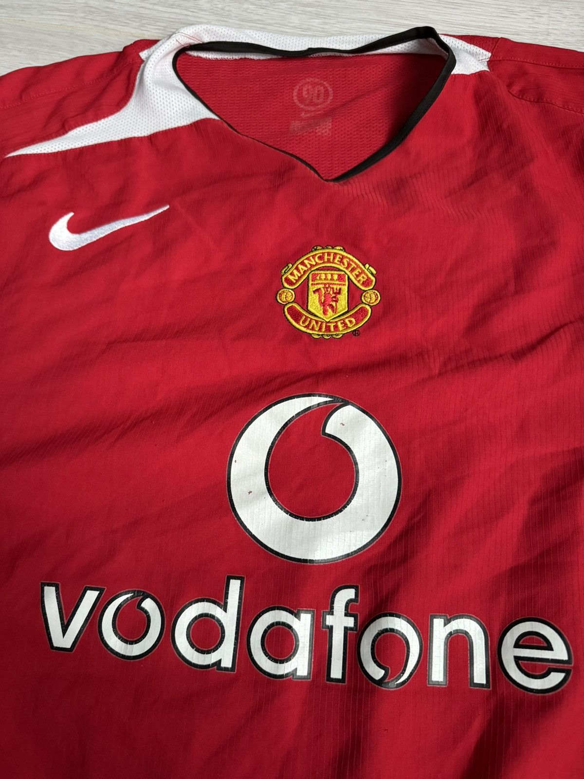 Nike × Vintage Vintage Nike Manchester United Soccer Jersey Shirt 2004 kit Size US L / EU 52-54 / 3 - 3 Thumbnail