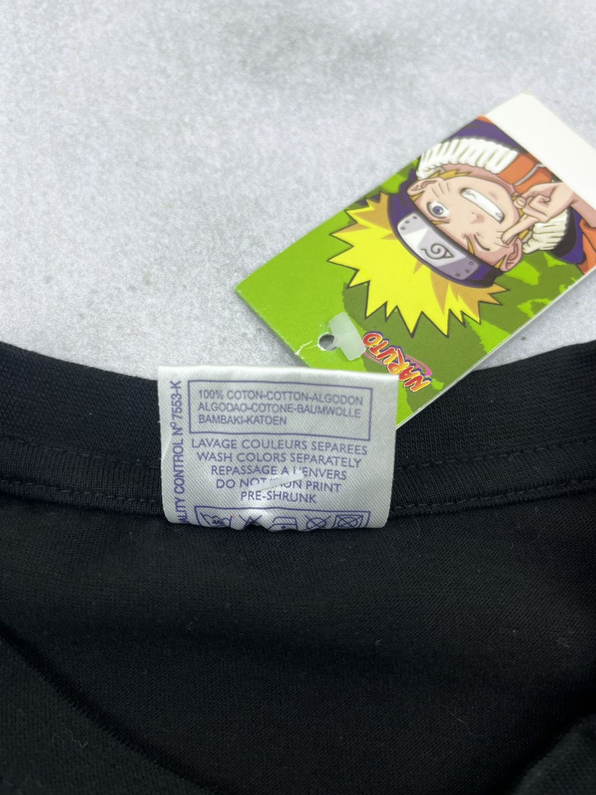 Anime VINTAGE NARUTO VS ZABUZA 💥RARE NOS Size US M / EU 48-50 / 2 - 5 Thumbnail