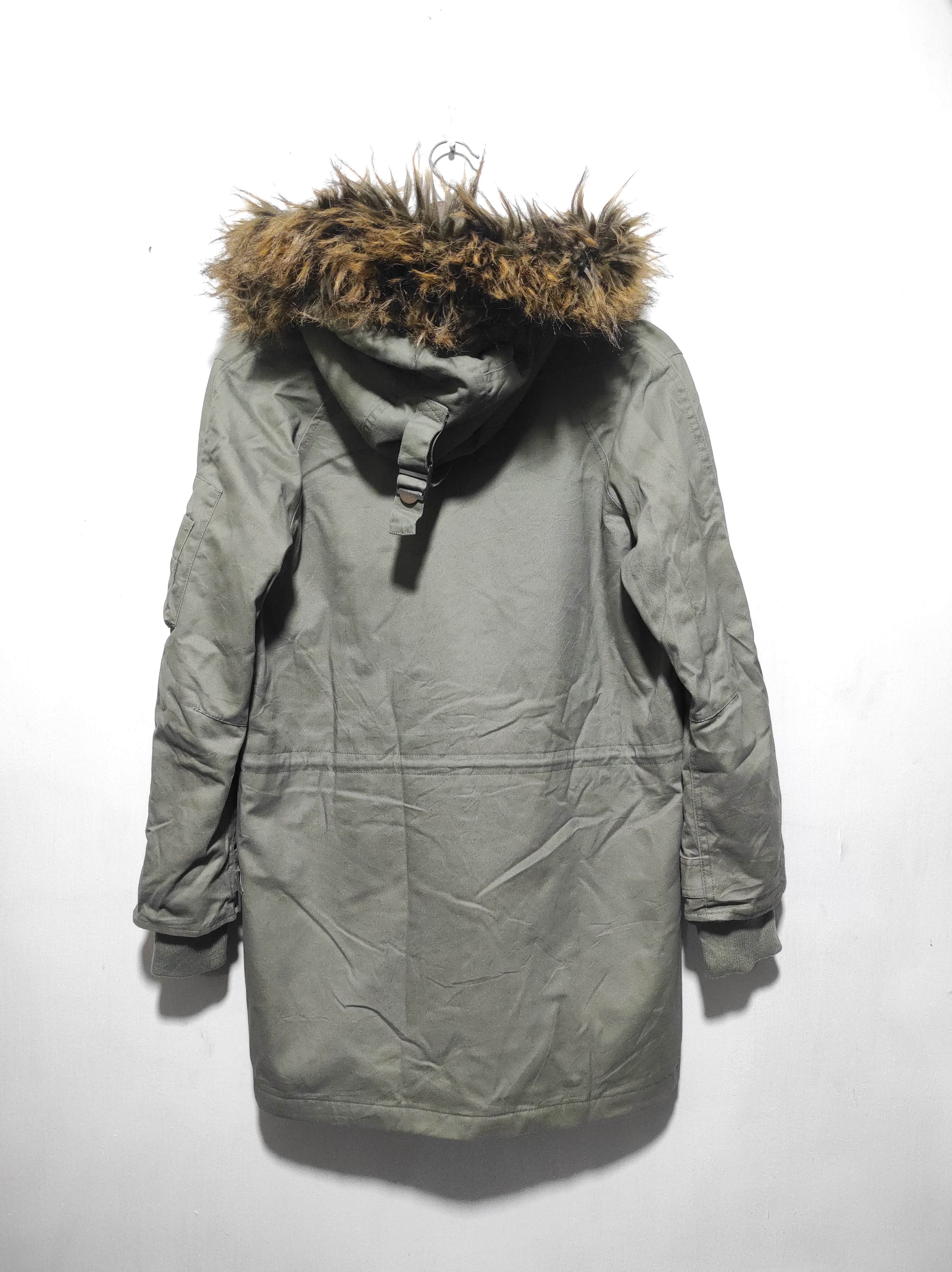 Hysteric Glamour Rush Hour Zipper Fur Hoodie Parka IfSixWasNine LGB style Size US L / EU 52-54 / 3 - 18 Thumbnail