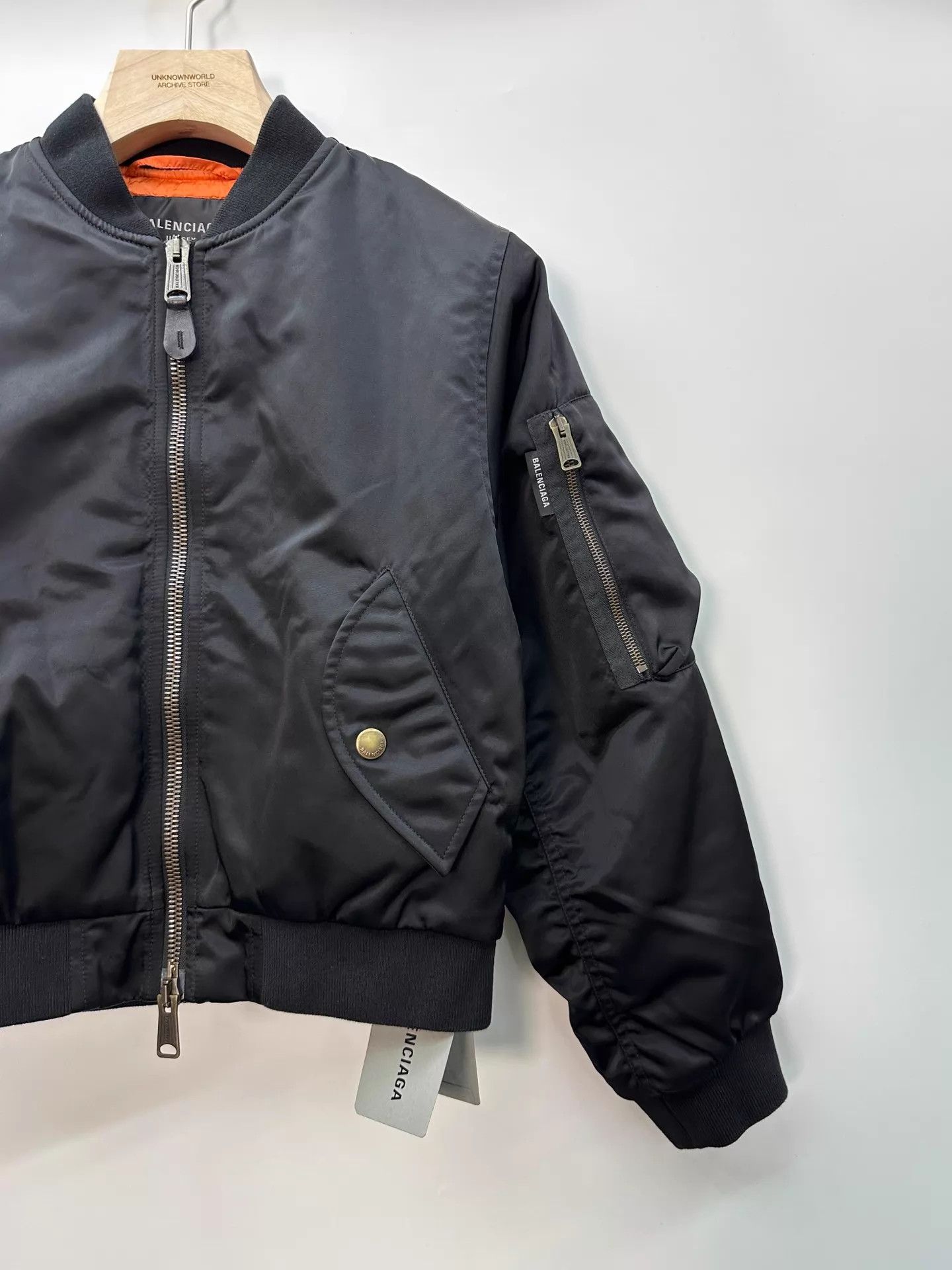 Balenciaga Balenciaga 23SS Mud Pit Slim Bomber Jacket M Size US M / EU 48-50 / 2 - 2 Thumbnail