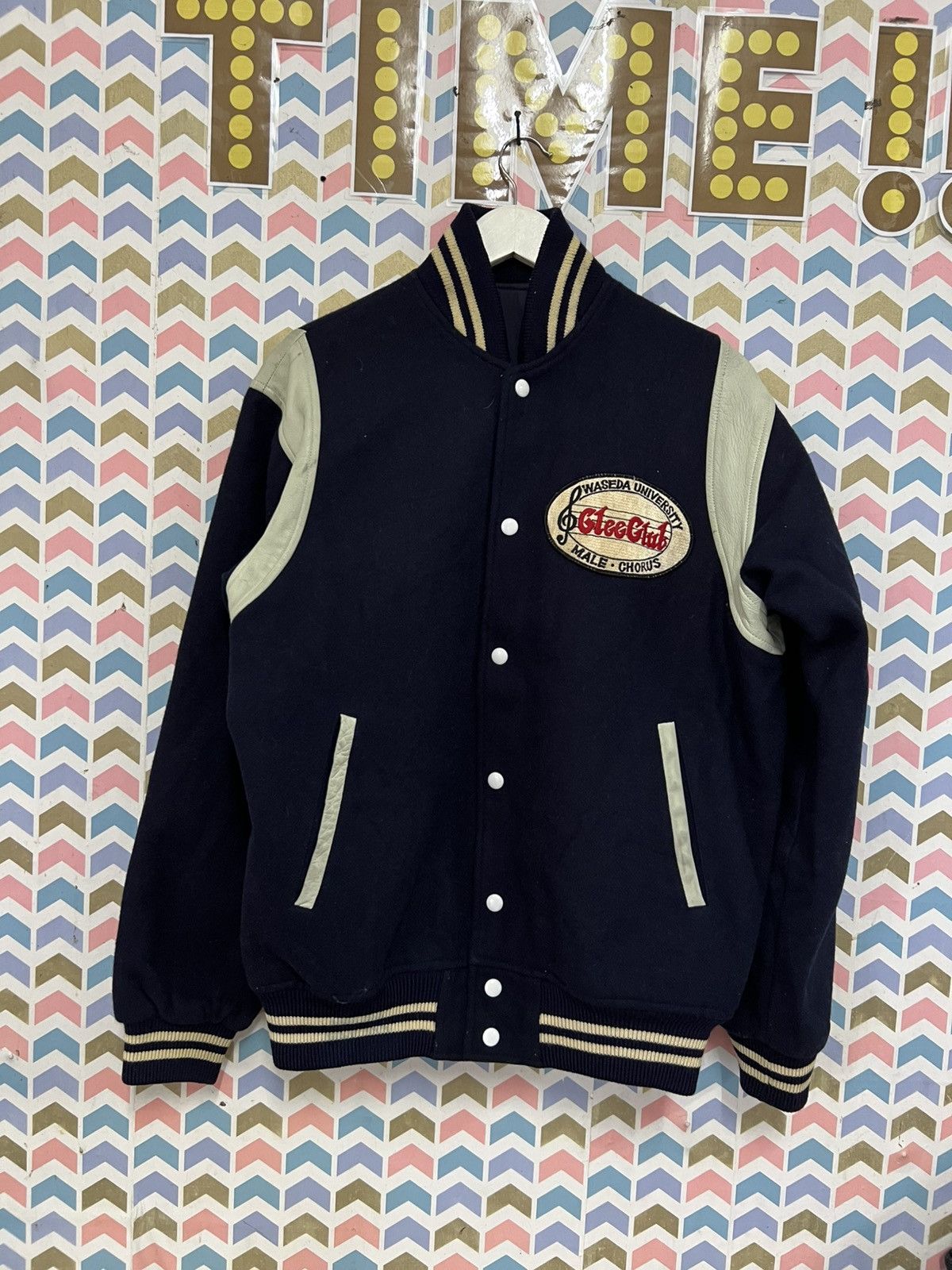 Vintage 90s VARSITY VINTAGE Size US L / EU 52-54 / 3 - 2 Thumbnail