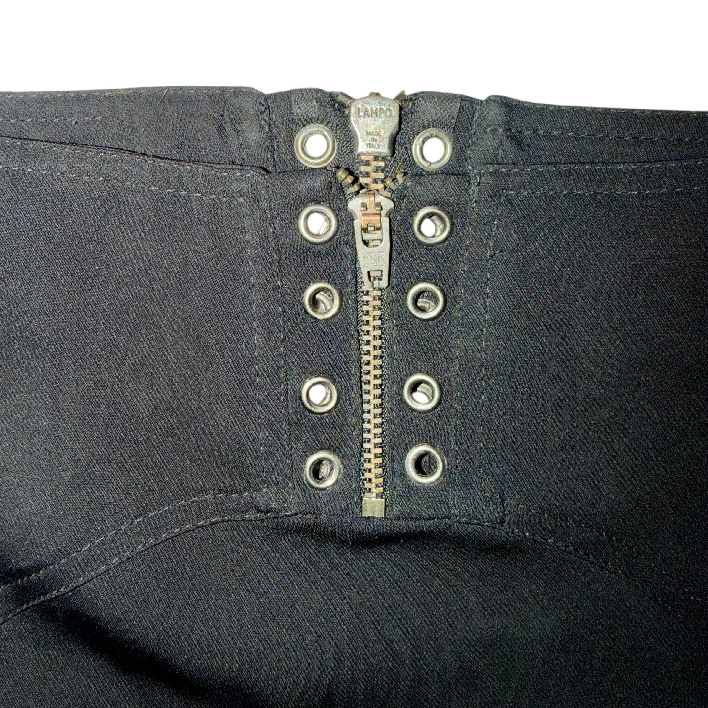 Versace VERSACE JEANS COUTURE VINTAGE MINI SKIRT Size 30" / US 8 / IT 44 - 3 Thumbnail