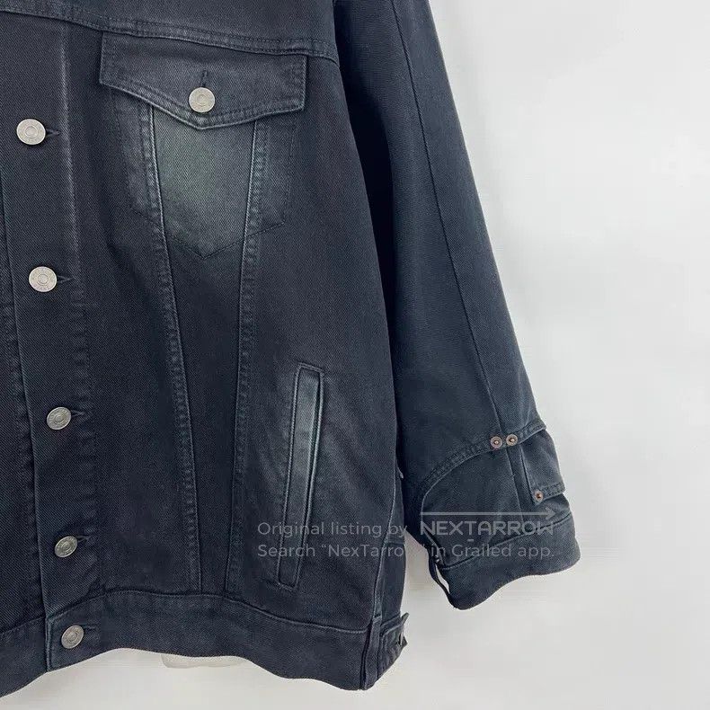 Balenciaga Balenciaga Deconstructed Black Washed Distressed Denim Pan Size US XS / EU 42 / 0 - 6 Thumbnail
