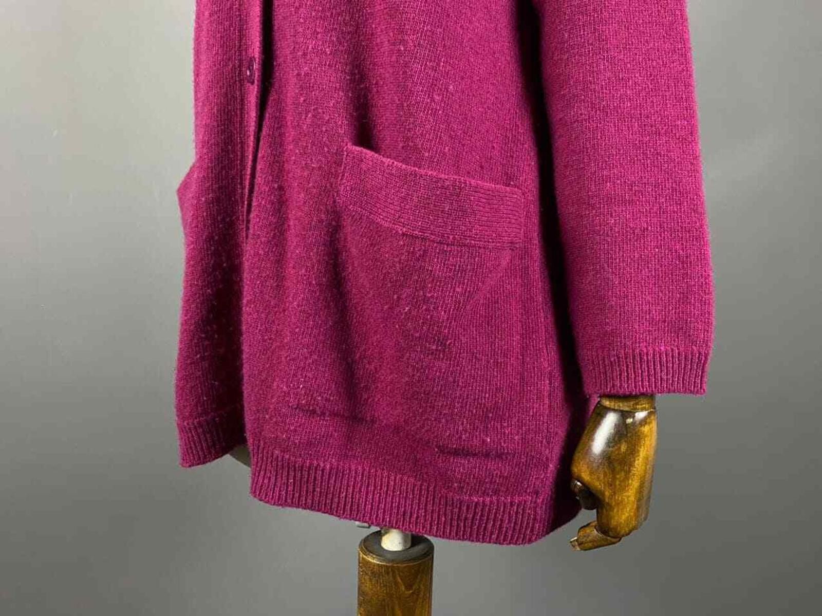Aspesi Aspesi Pink 70% Wool 30% Cashmere Cardigan Sweater Size M Size M / US 6-8 / IT 42-44 - 3 Thumbnail