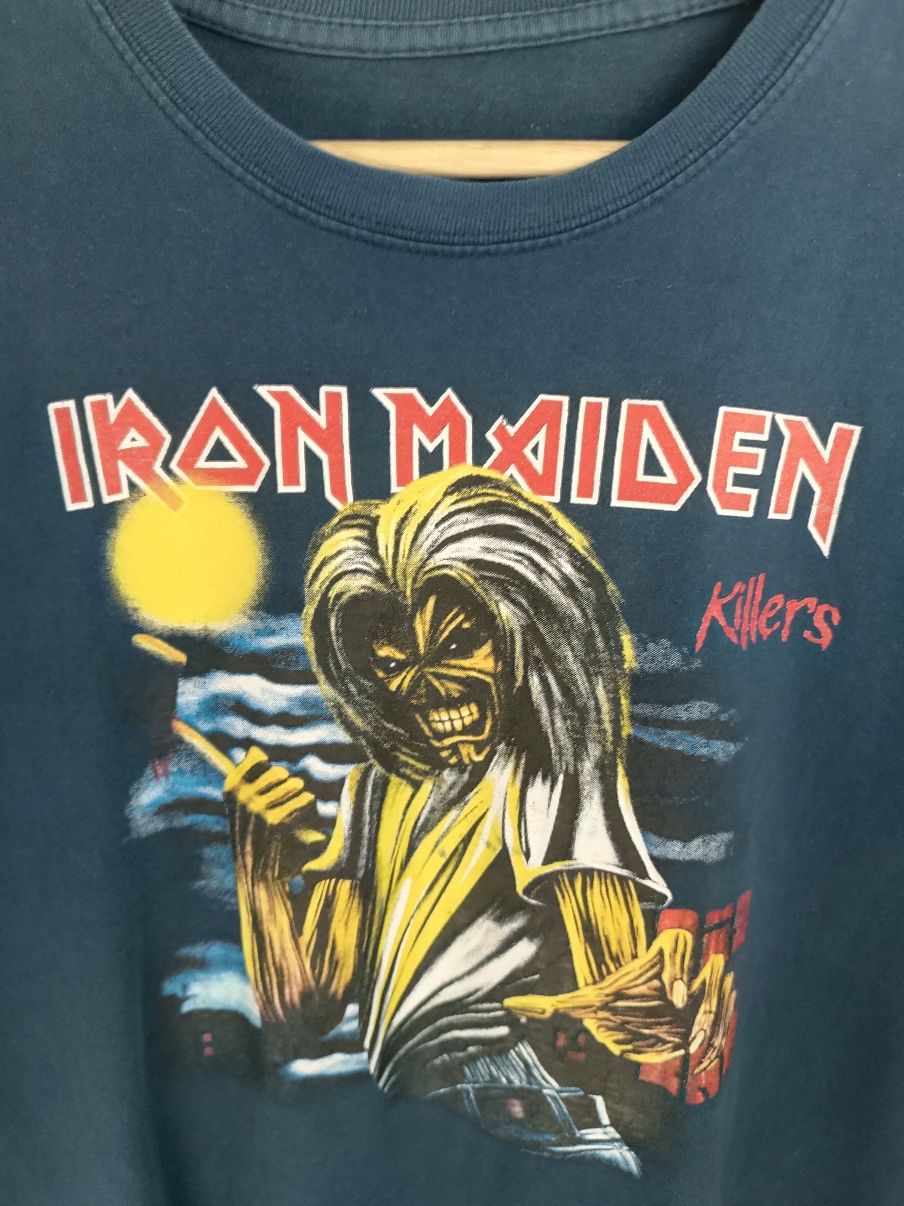 Band Tees VINTAGE Y2K IRON MAIDEN KILLERS TEE (metallica sabbath) Size US M / EU 48-50 / 2 - 7 Thumbnail