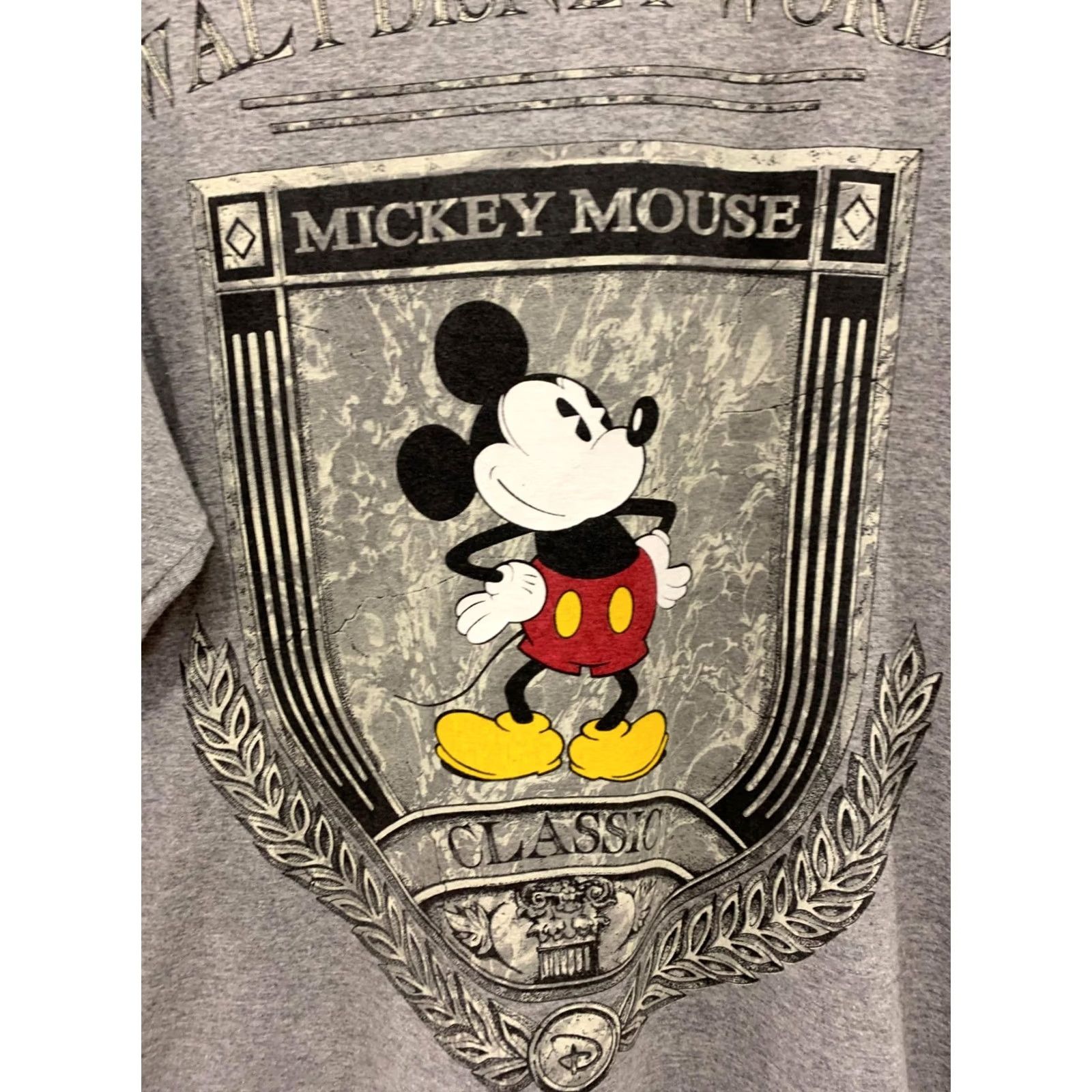 Vintage VINTAGE Disney Designs Mickey Mouse T-Shirt 90s XL Gray Men Adult Shirt, Walt Disney World, 219, 90s Graphic Tee Size US XL / EU 56 / 4 - 5 Thumbnail
