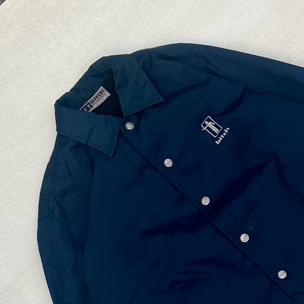 Japanese Brand × Vintage Vintage ⚡️ 90s Bitch Skateboard Coach Jacket Size US M / EU 48-50 / 2 - 4 Thumbnail