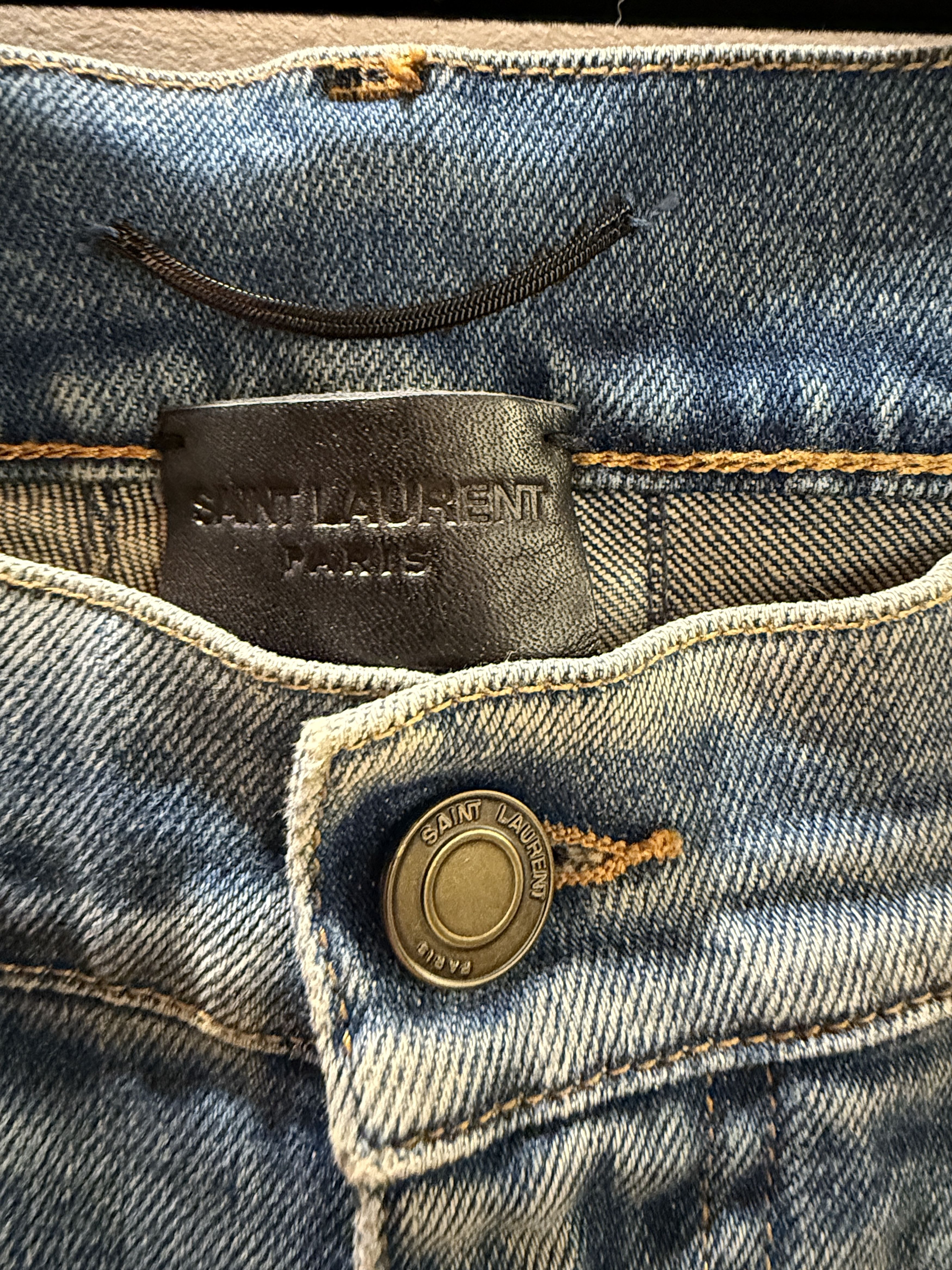 Saint Laurent Paris Saint Laurent Paris Jeans Size 30 Size US 30 / EU 46 - 3 Thumbnail