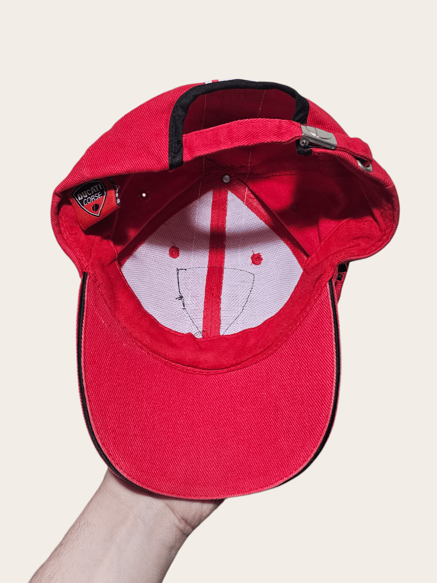 Ducati Loris Capirossi Signed Ducati Hat Size ONE SIZE - 6 Thumbnail