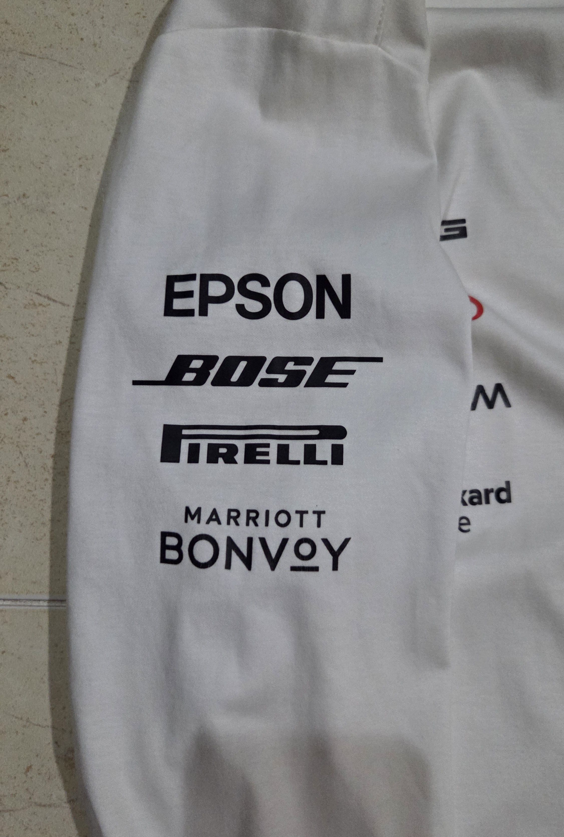 Tommy Hilfiger Lewis Hamilton Personal Driver Tee Mercedes-AMG PETRONAS F1 Size US M / EU 48-50 / 2 - 5 Thumbnail