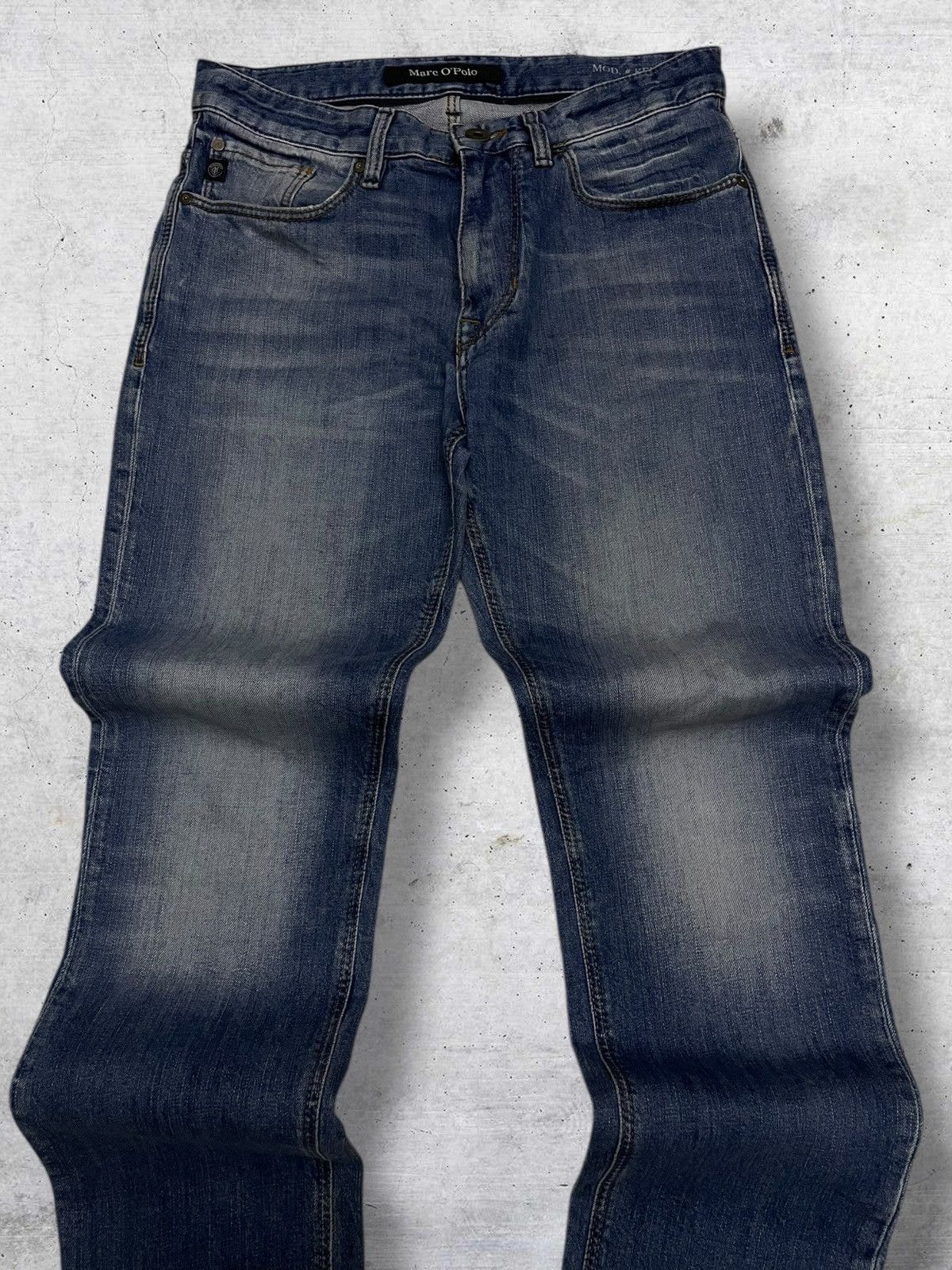 Marc O'Polo VINTAGE MARC O’OPOLO OG DESIGNER 90S INDIGO DENIM STYLE Size US 30 / EU 46 - 4 Thumbnail