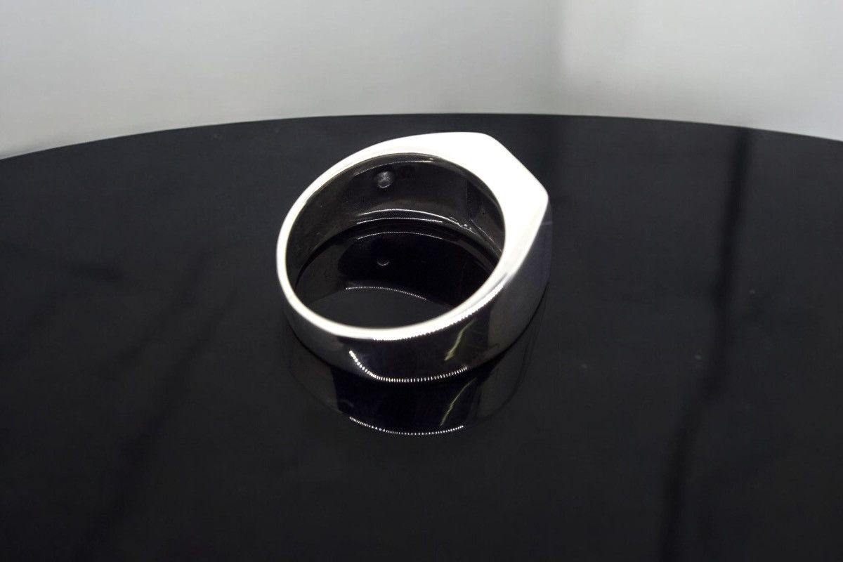 Jewelry × Sterling Silver Sterling Silver 925 Signet Ring with black onxy Size ONE SIZE - 2 Thumbnail