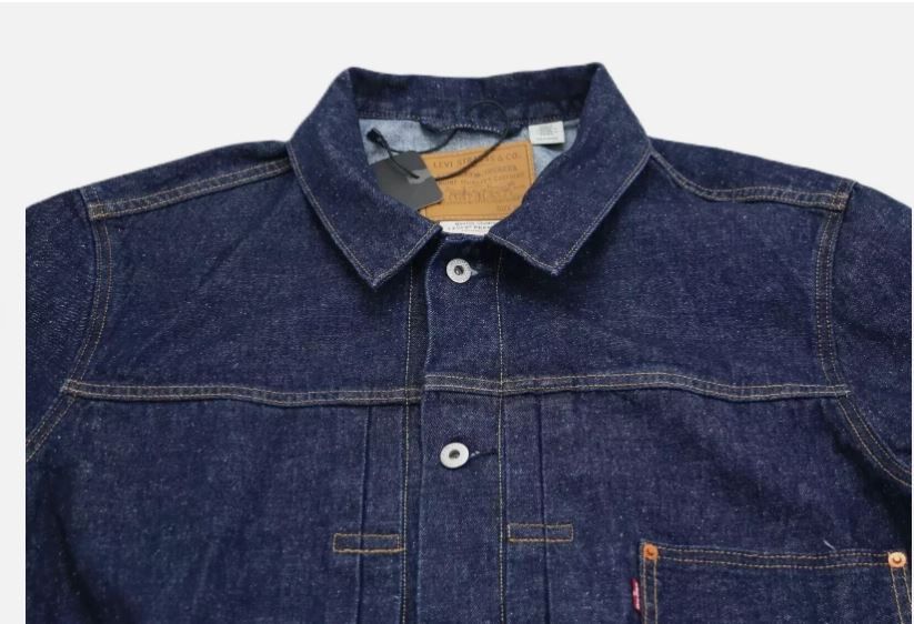 Levi's Levi's Premium Type I Denim Jacket Selvedge Trucker New Size US XXL / EU 58 / 5 - 9 Thumbnail