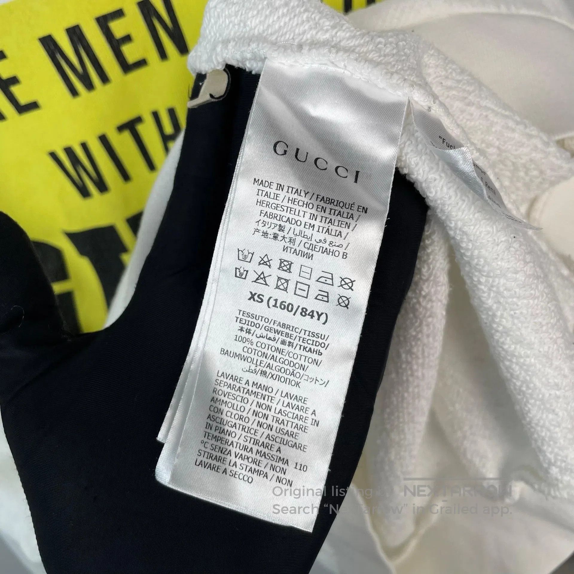 Gucci Guicci Beige Crew Neck Sweatshirt| Size US XS / EU 42 / 0 - 7 Thumbnail