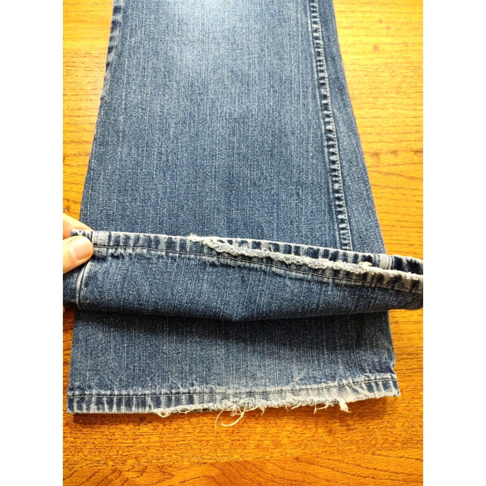 Silver Jeans Co. VINTAGE Silver Jeans Womens 30 X 30 Blue Light Wash Flare Boot Denim Canada Y2K Size 30" / US 8 / IT 44 - 4 Thumbnail
