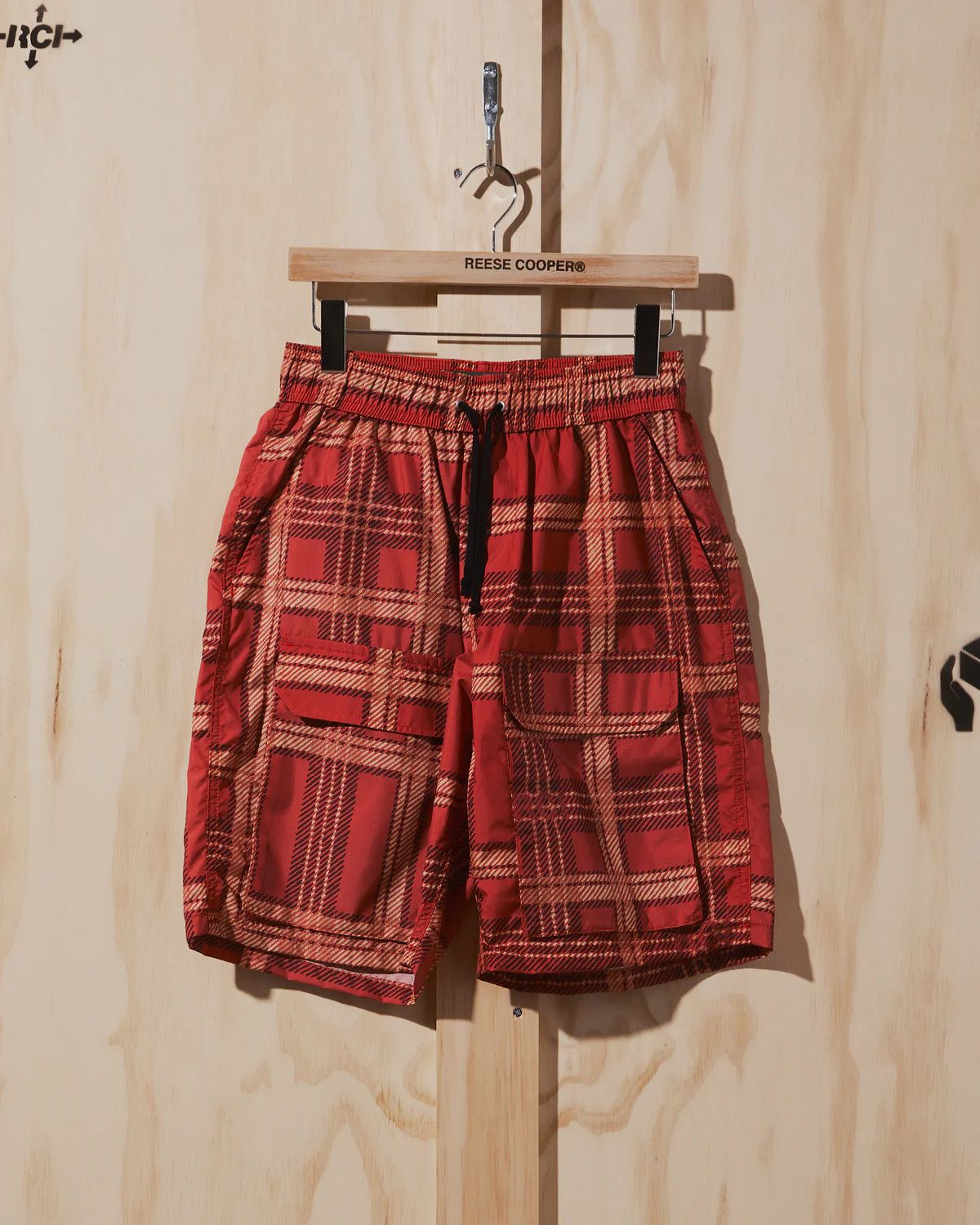 Reese Cooper Retail $298 AW22 Ripstop Drawstring Cargo Shorts Size US 32 / EU 48 - 1 Thumbnail