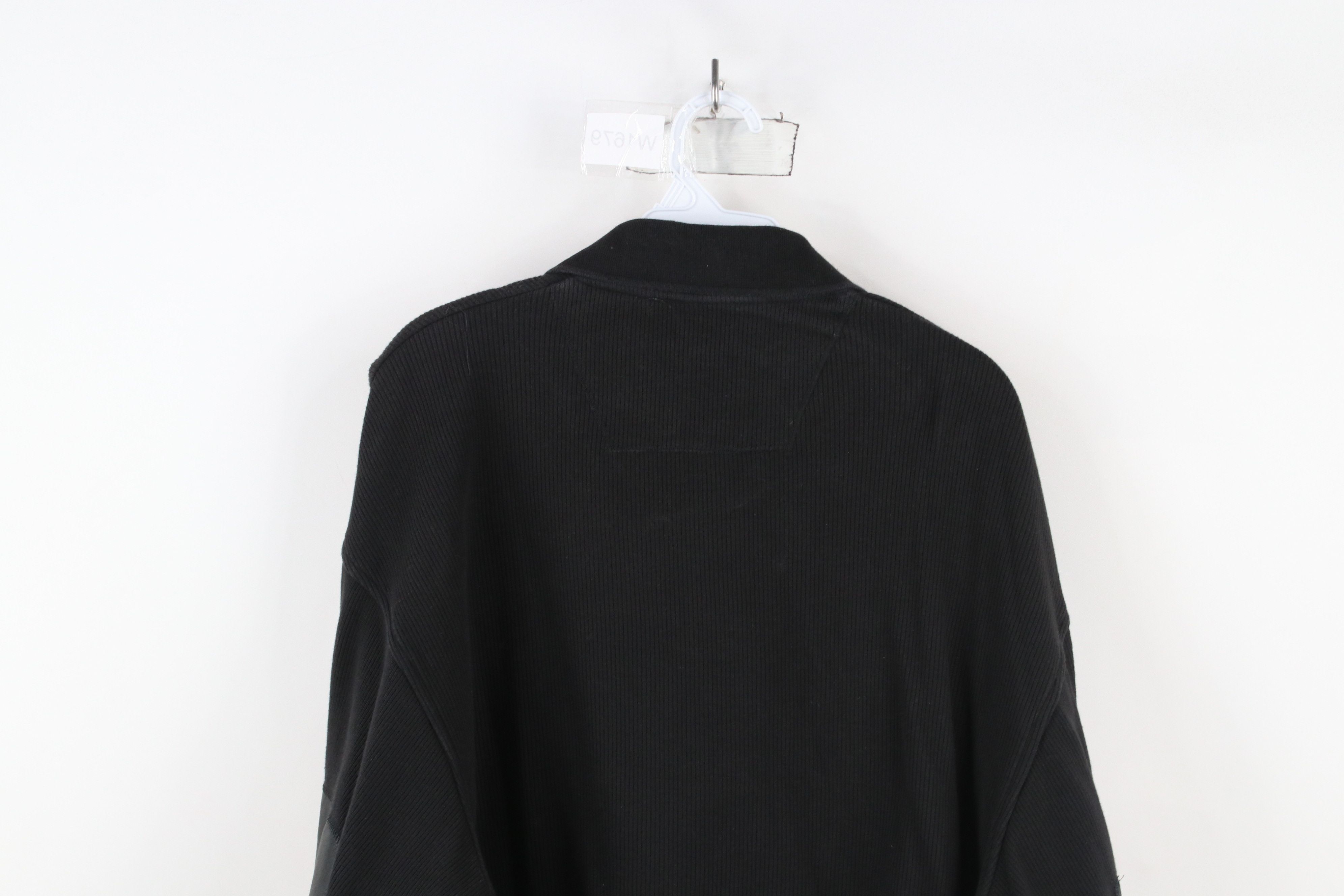 Vintage Vintage 90s Streetwear Elbow Patch Long Sleeve Rugby Polo Size US L / EU 52-54 / 3 - 12 Thumbnail