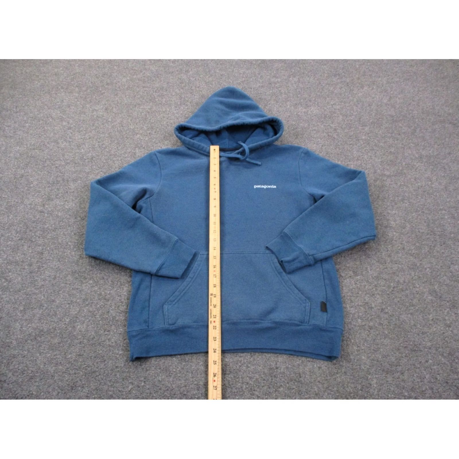 Patagonia Patagonia Hoodie Sweatshirt Mens S Uprisal Hoody Pullover Camping 39666 Heavy Blue Logo Knit Cotton Polyester Crew Neck Long Sleeve Heavy Size US S / EU 44-46 / 1 - 3 Thumbnail