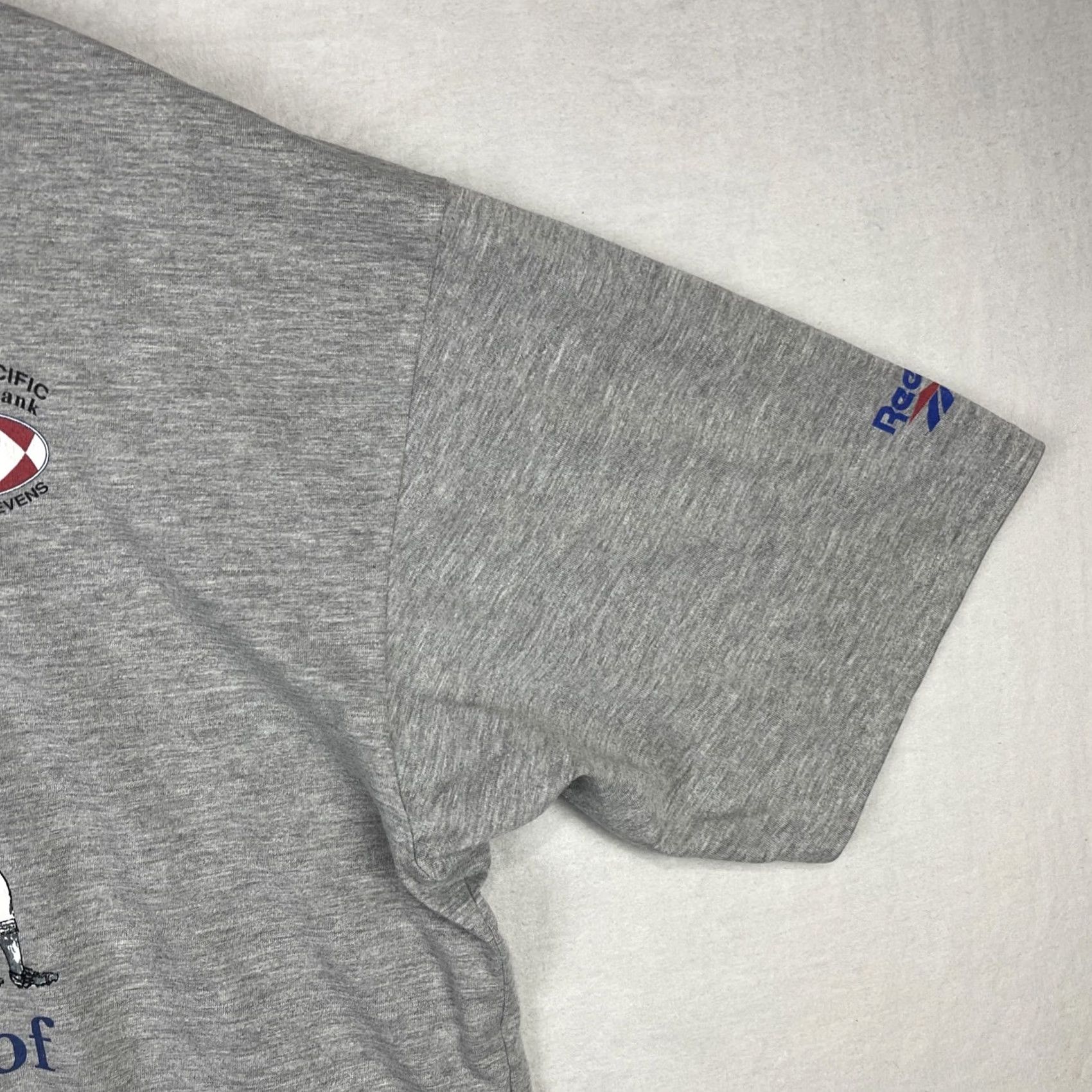 Reebok VINTAGE Reebok Hong Kong Sevens Shirt Mens 2XL Gray Rugby 90s Sports Tournament Size US XXL / EU 58 / 5 - 6 Thumbnail