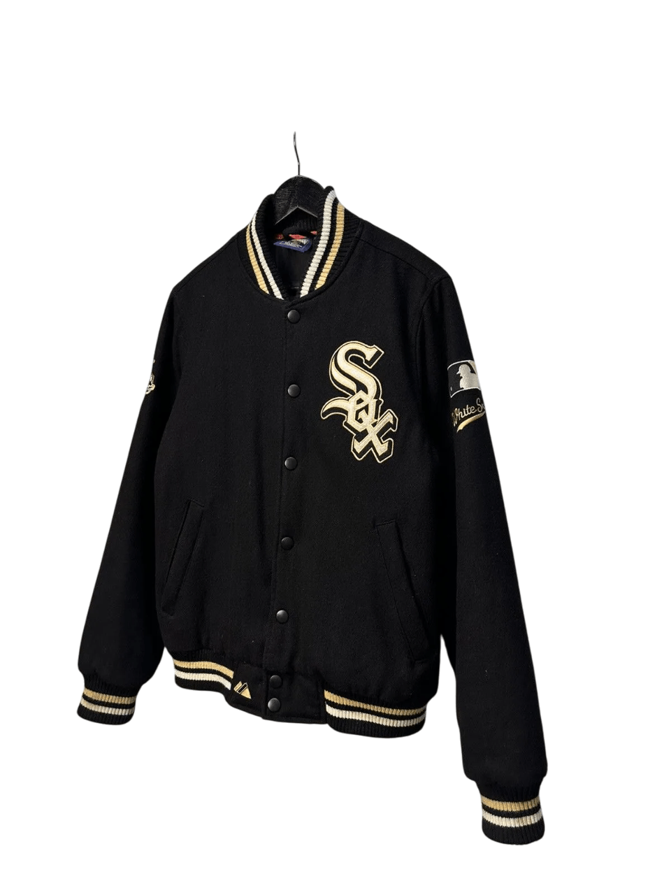 MLB Majestic Whitesox Cooperstown Wool Varsity Jacket Size US S / EU 44-46 / 1 - 1 Thumbnail