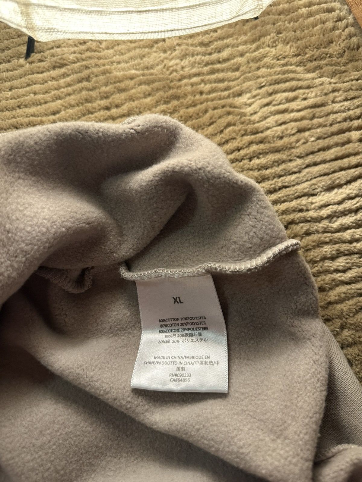 Fear of God Fear of God gray boxy sweatshirt size XL Size US XL / EU 56 / 4 - 8 Thumbnail