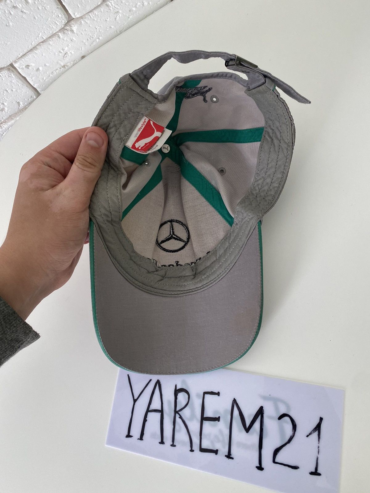 Mercedes-Benz Mercedes Benz Puma Lewis Hamilton cap hat Size ONE SIZE - 7 Thumbnail
