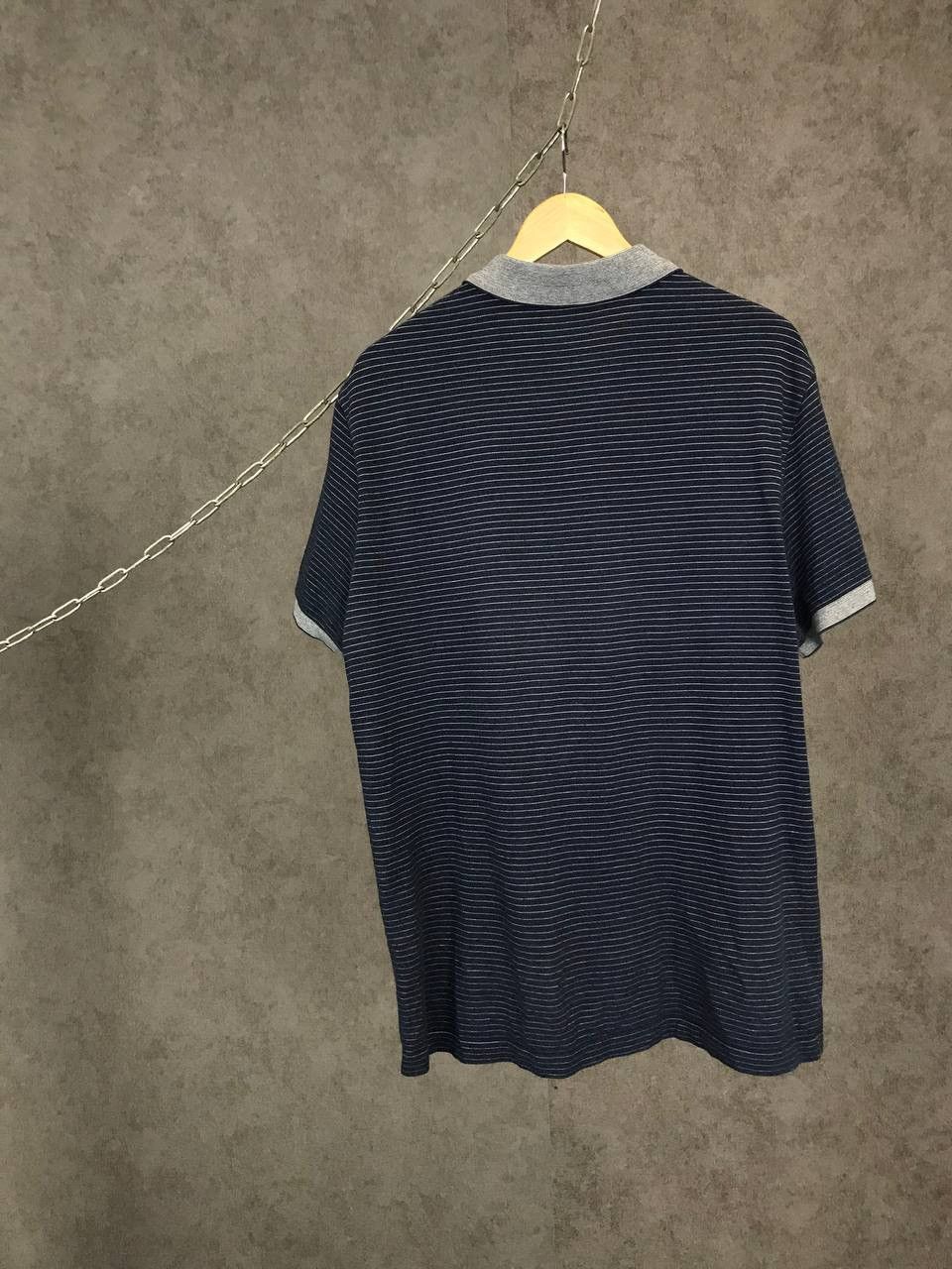 Lacoste Lacoste vintage designer luxury striped polo tee Size US XXL / EU 58 / 5 - 7 Thumbnail