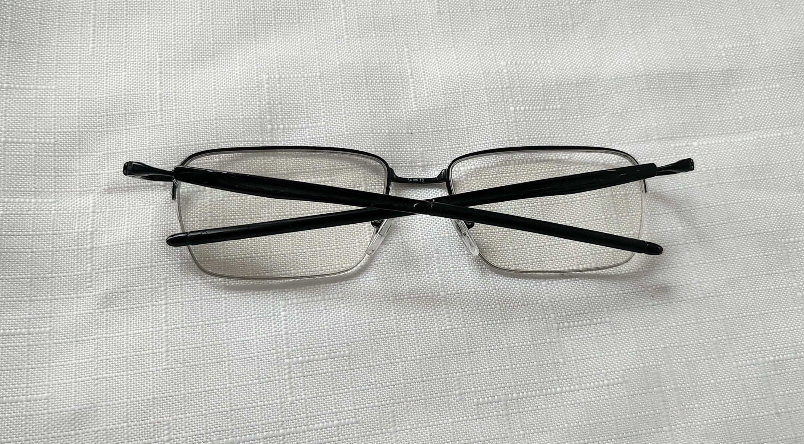 Oakley Oakley Gauge 3.2 Blade Eyeglasses OX5128-0454 Black Half Rim Size ONE SIZE - 7 Thumbnail