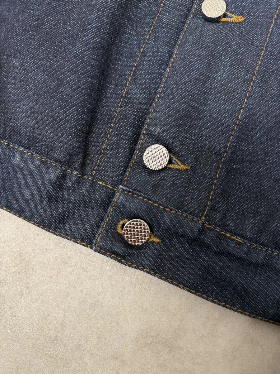 Roberto Cavalli 2010s Roberto Cavalli Brut Denim & Leather Premium Jacket Size US S / EU 44-46 / 1 - 10 Thumbnail
