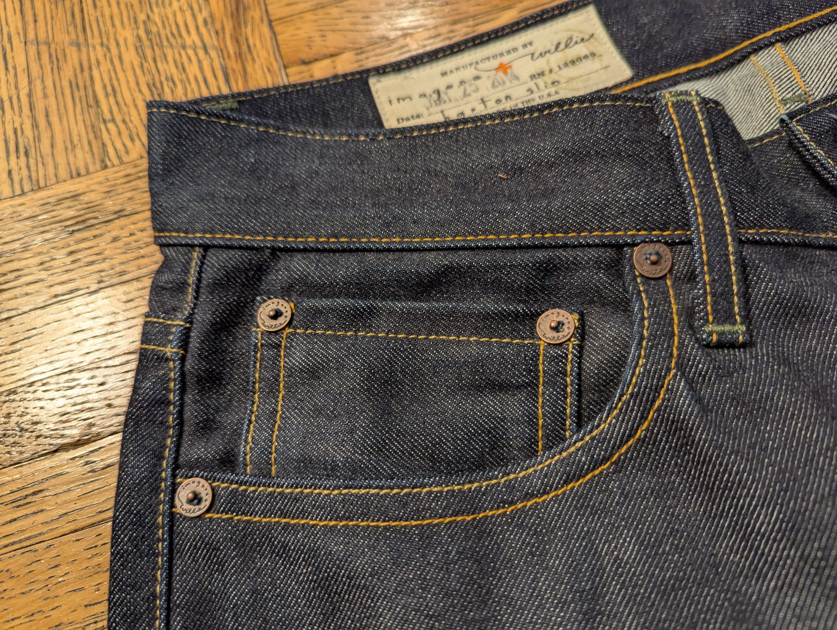 Imogene + Willie Selvedge jeans, made in USA Size US 28 / EU 44 - 9 Thumbnail
