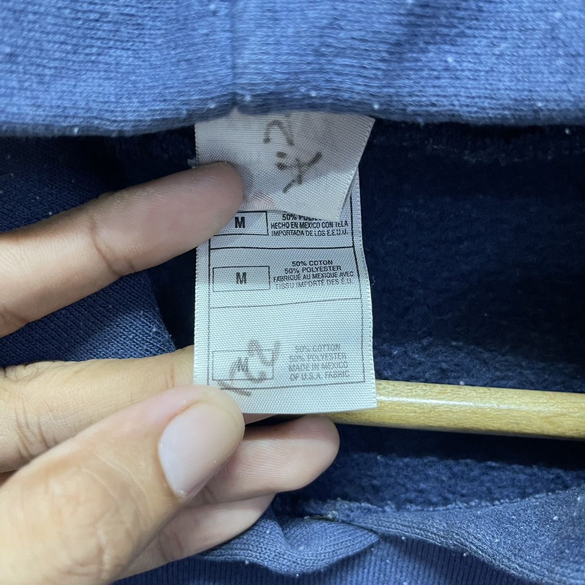 Fruit Of The Loom 90s USA Nationals Navy Hoodie – Fruit of the Loom Size US M / EU 48-50 / 2 - 9 Thumbnail
