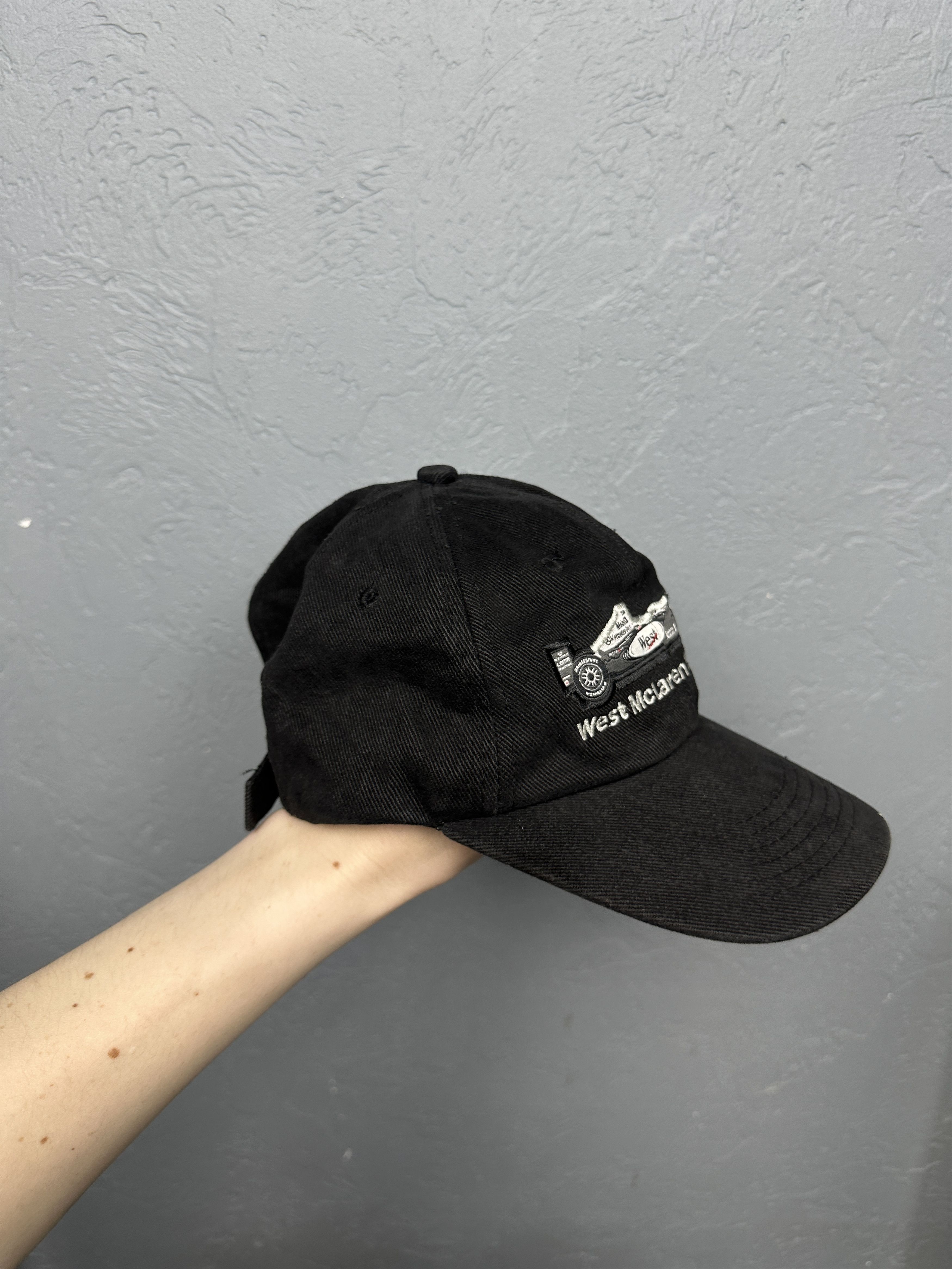 Mercedes-Benz West McLaren Mercedes Formula 1 Vintage Cap Hat Embroidered Size ONE SIZE - 7 Thumbnail