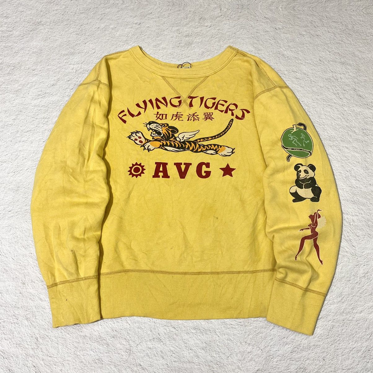 Buzz Rickson's 🔥RARE🔥 Buzz Rickson Flying Tiger Sweatshirt Size US M / EU 48-50 / 2 - 1 Thumbnail