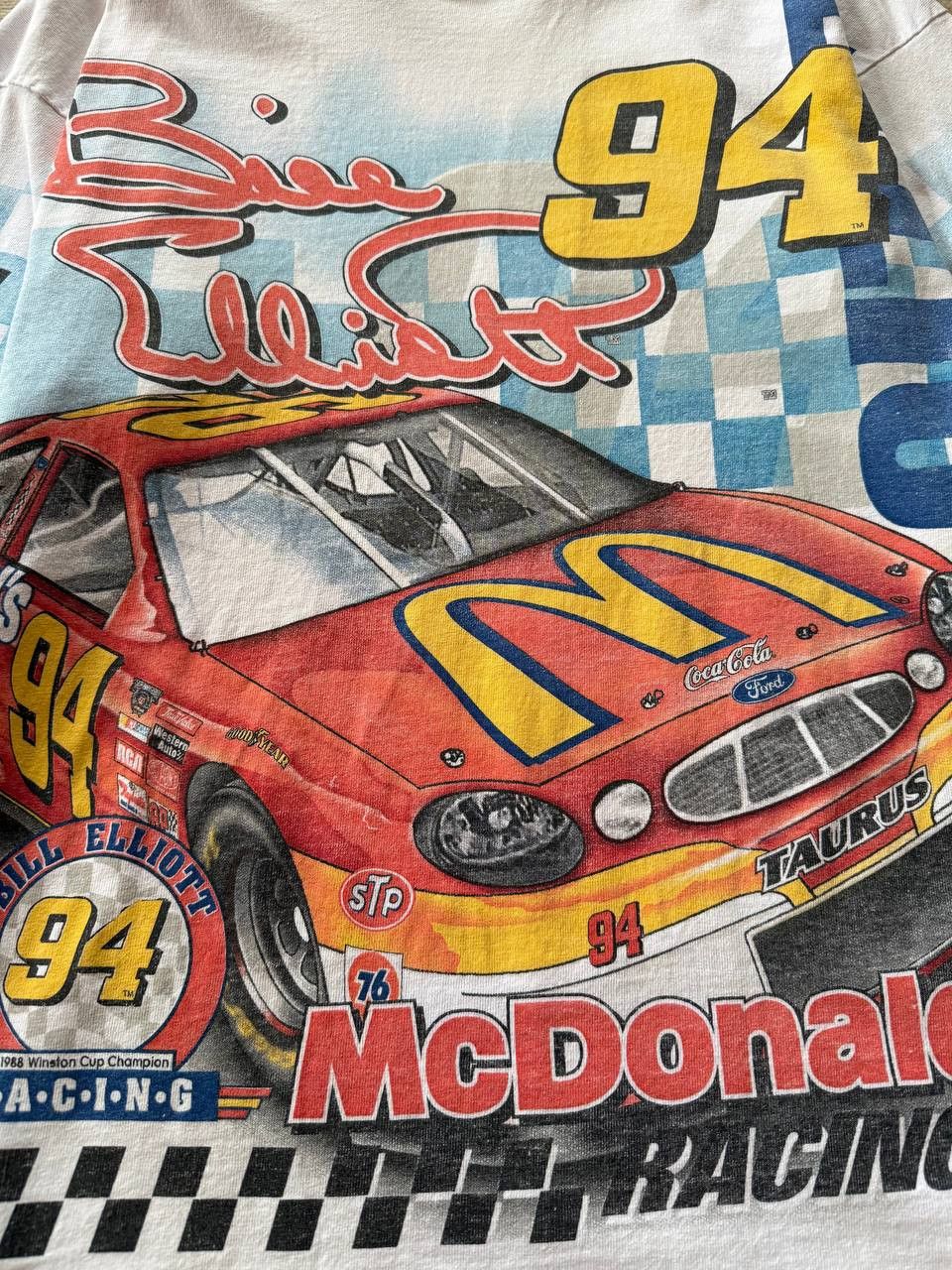 NASCAR VERY RARE 1998 Nascar Bill Elliott X McDonald's Shirt Size US L / EU 52-54 / 3 - 5 Thumbnail