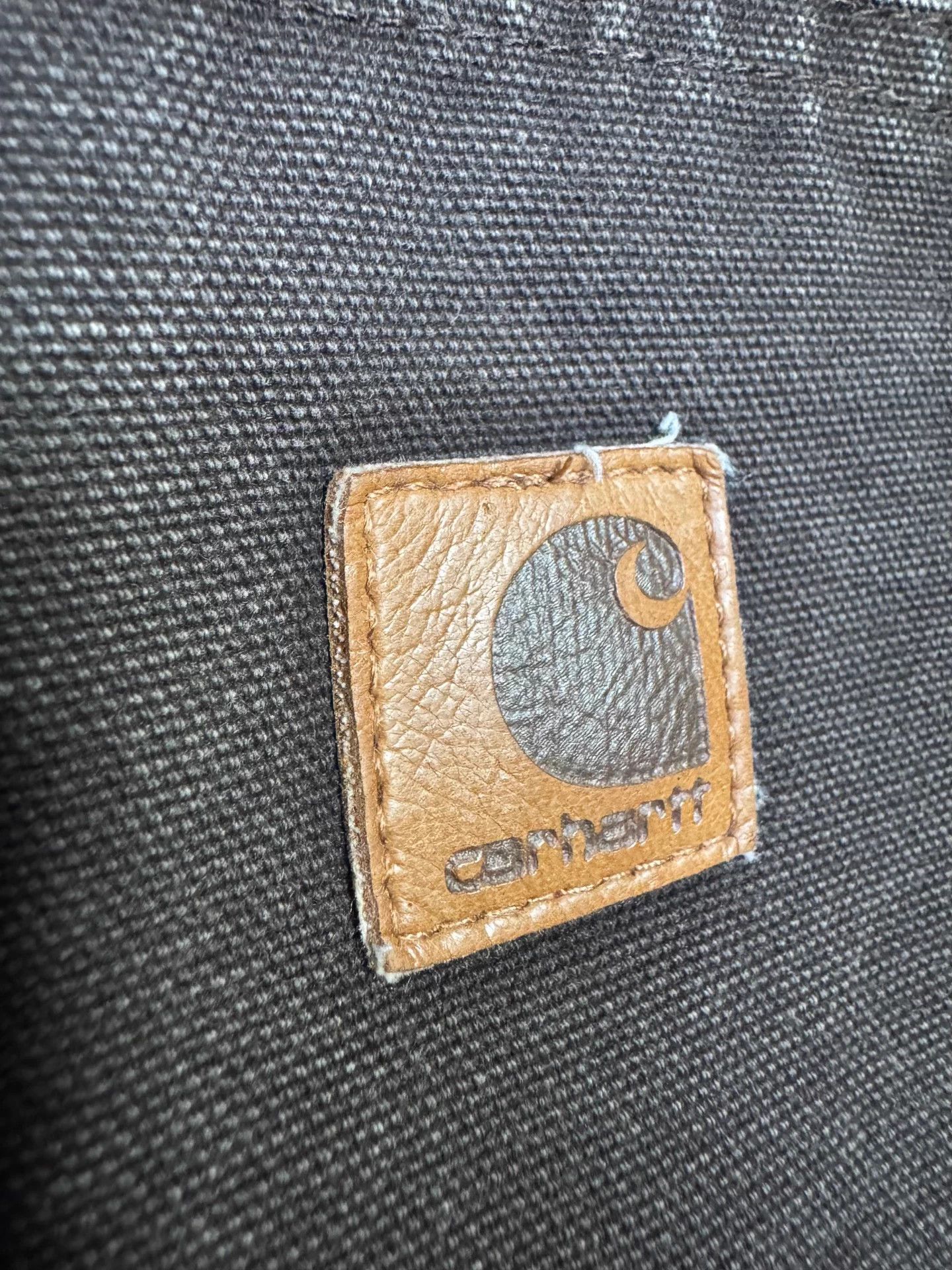 Carhartt Carhartt J22 DKB Brown M Washed Duck Canvas Jacket Size US M / EU 48-50 / 2 - 7 Thumbnail