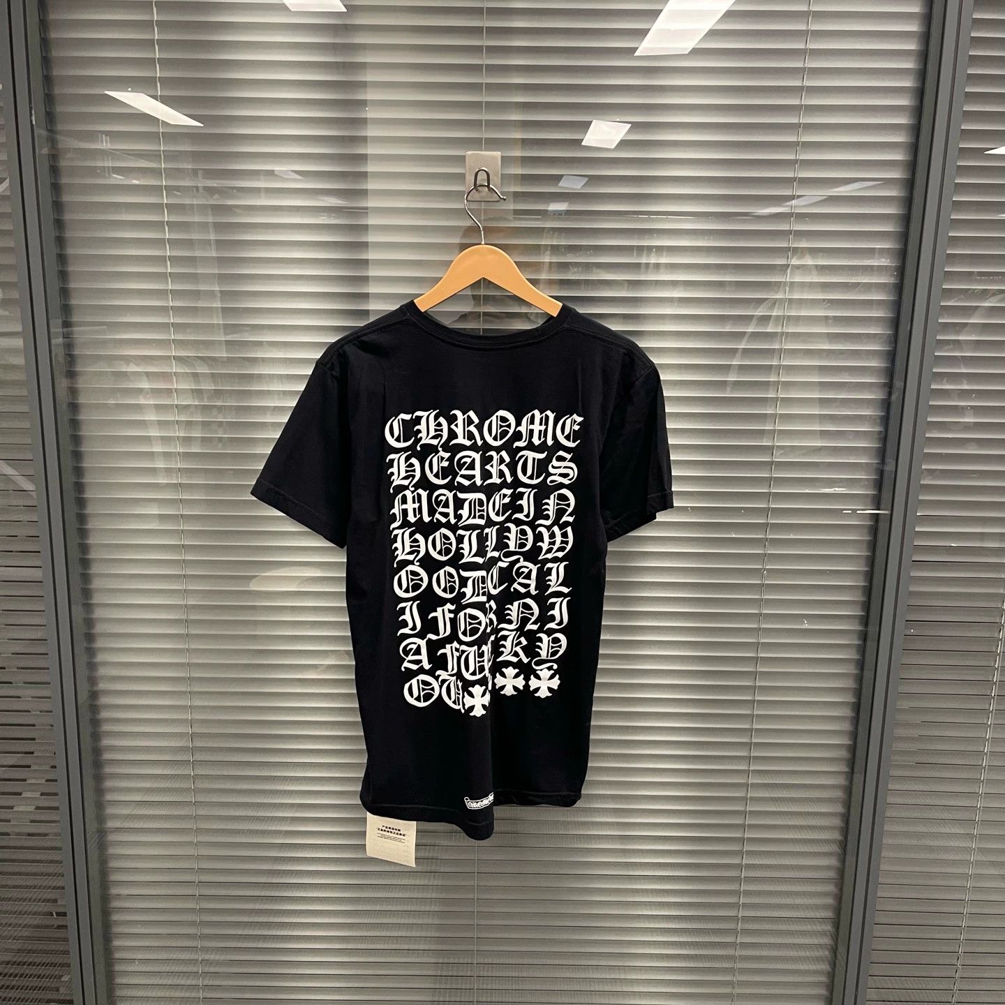 Chrome Hearts Chrome Hearts Black Sanskrit All Over Print Tee M Size US M / EU 48-50 / 2 - 2 Thumbnail