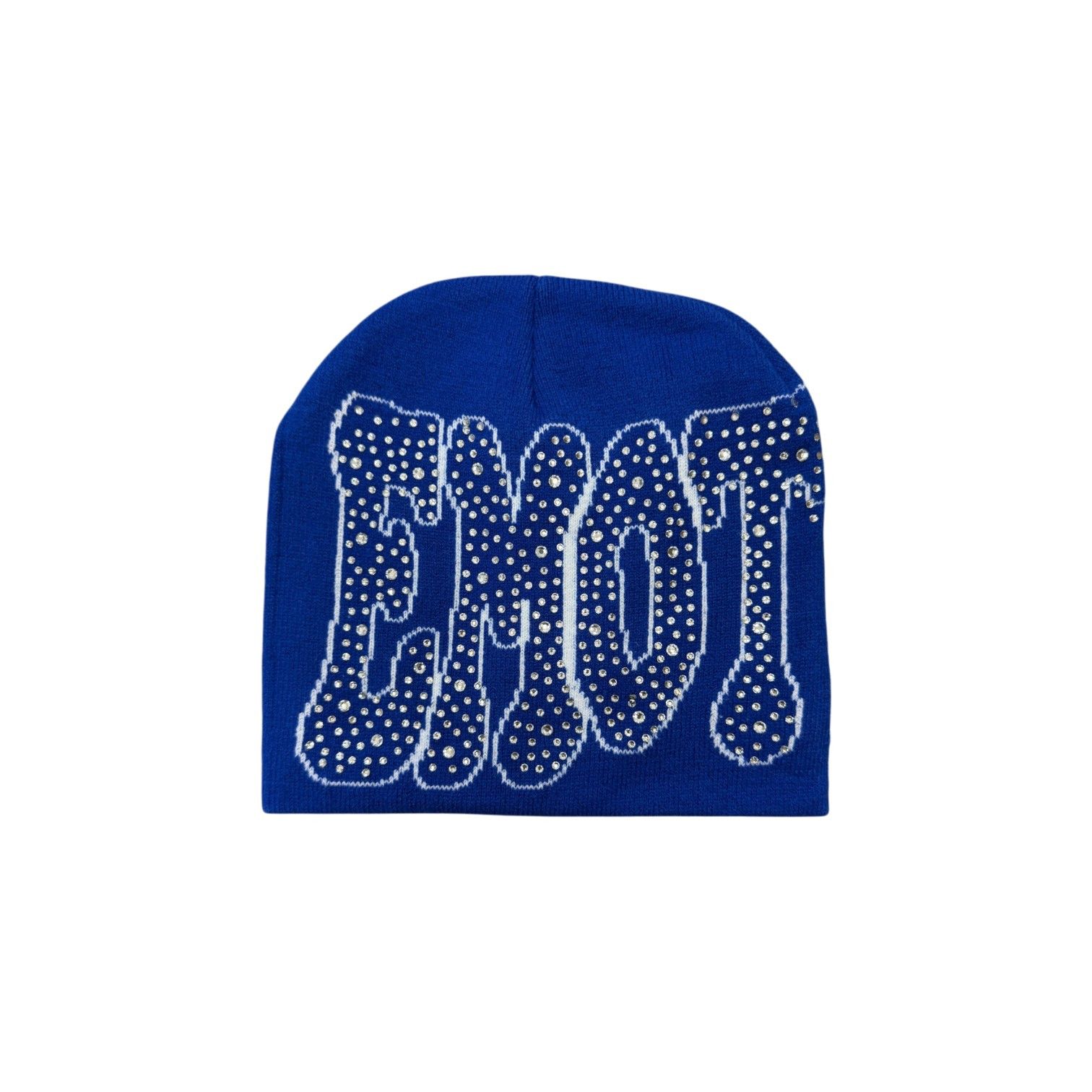 Other Mixed Emotions 'Rhinestone' Blue Beanie Size ONE SIZE - 1 Thumbnail