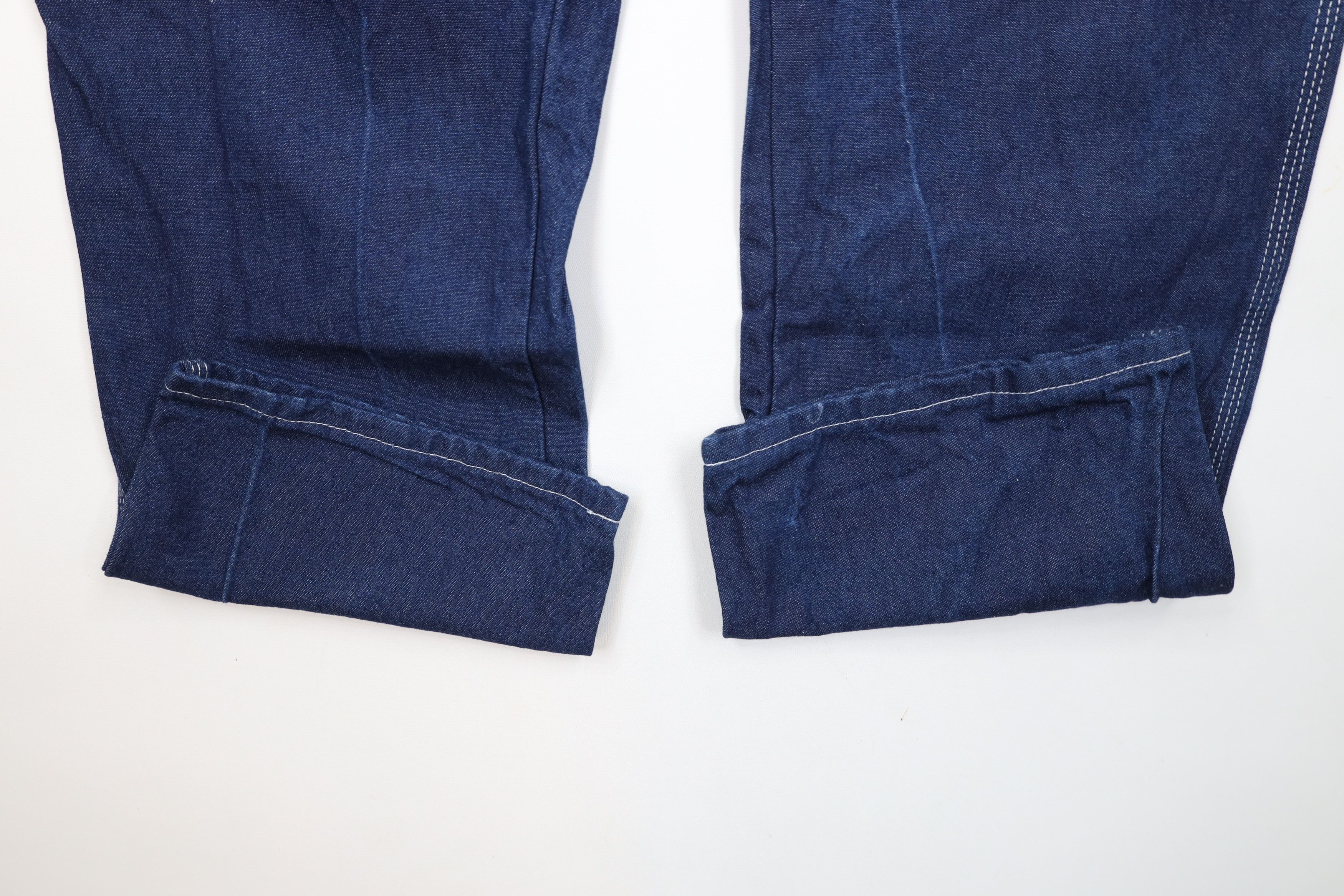 Dickies × Vintage Vintage Y2K Dickies Spell Out Wide Leg Dungaree Denim Jeans Size US 38 / EU 54 - 5 Thumbnail