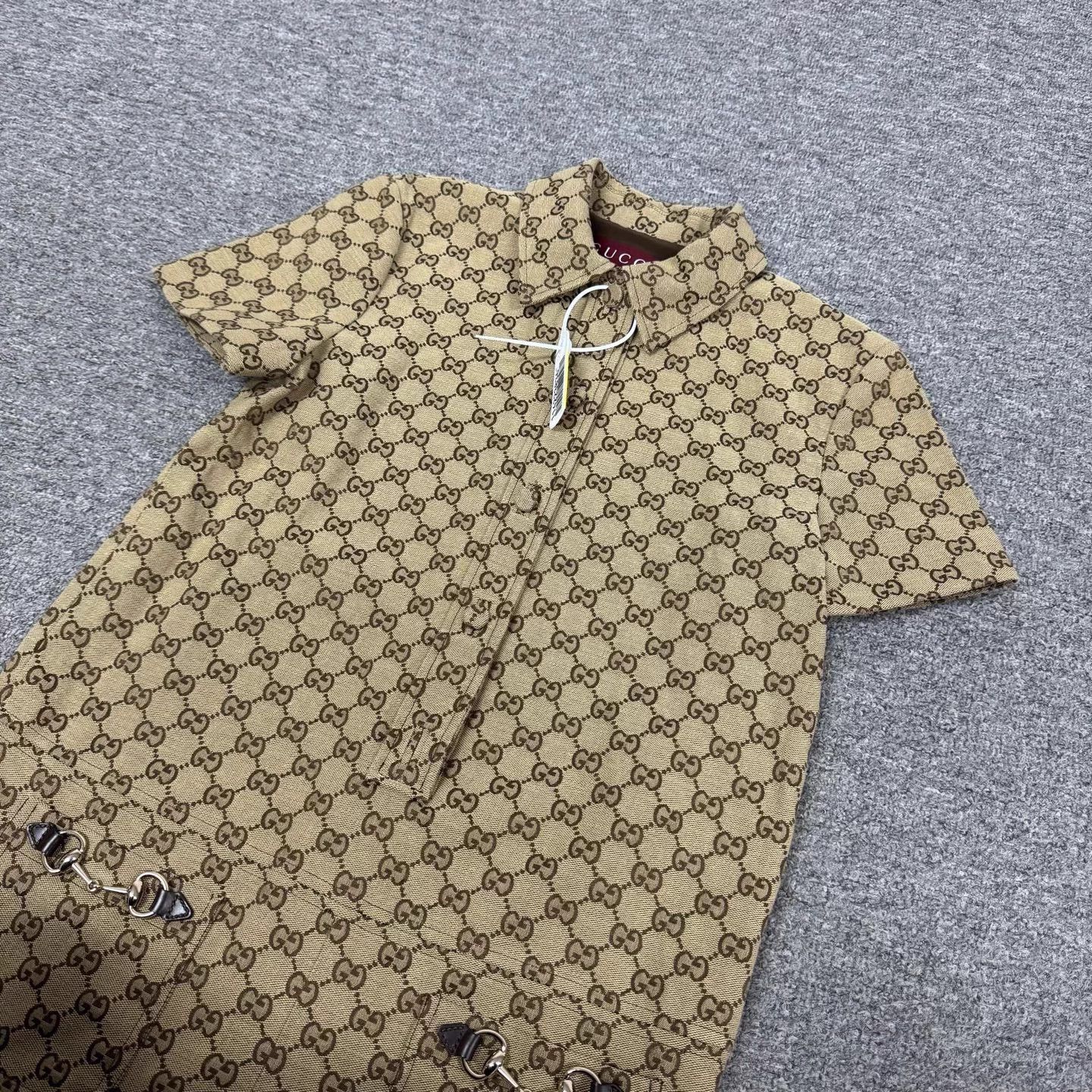 Gucci Gucci Runway Horsebit GG Monogram Jumpsuit 38 99New Size XS / US 0-2 / IT 36-38 - 4 Thumbnail