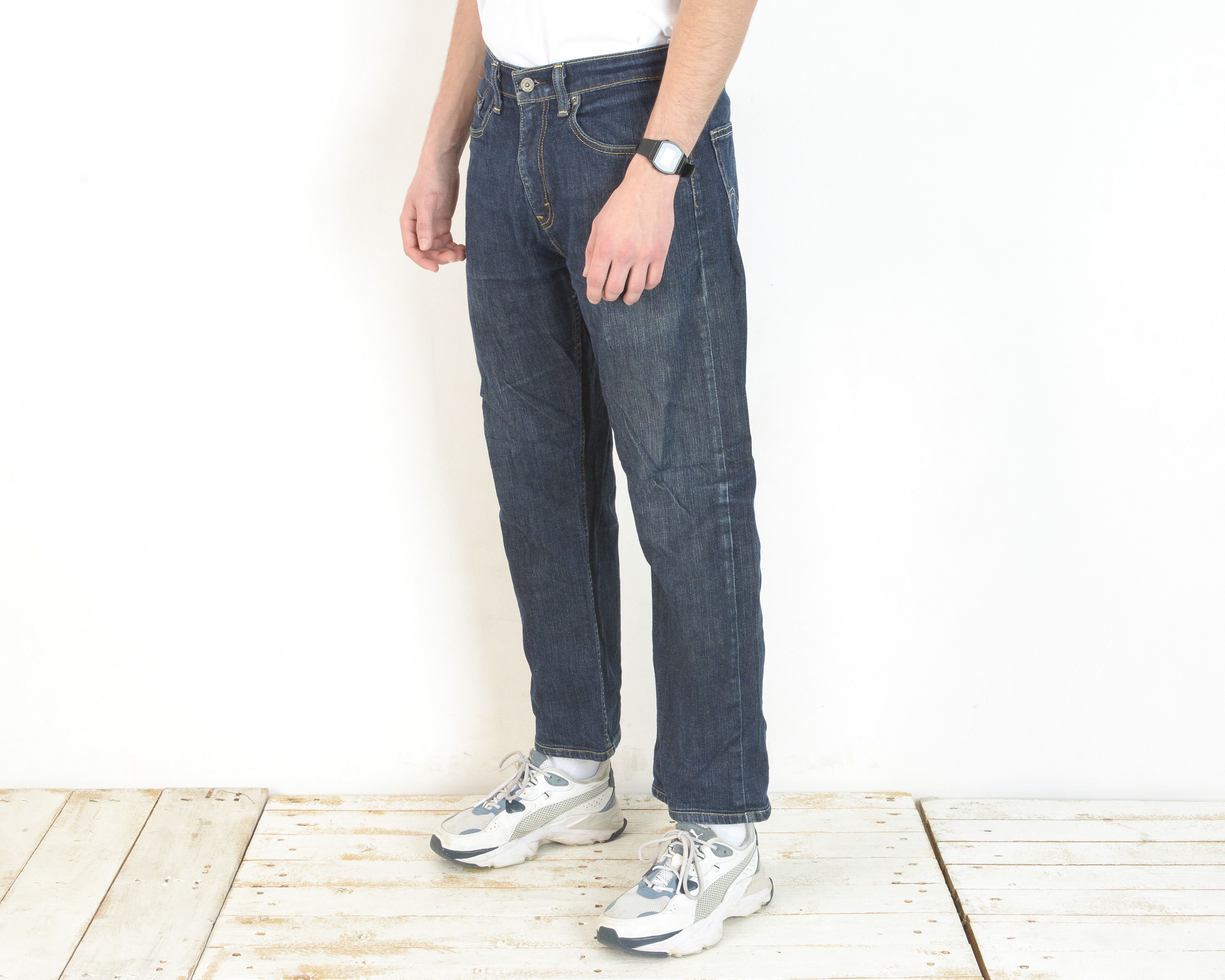 Levi's 505 Mens W31 L28 Regular Straight Jeans Denim Pants Trousers Size US 31 - 1 Thumbnail