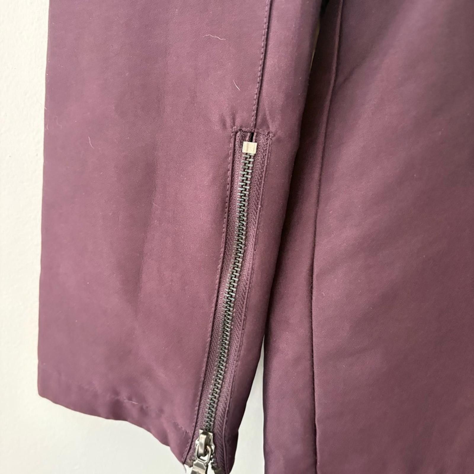 Designer Sam Edelman Purple Studded Belted Trench Coat Women’s M Size M / US 6-8 / IT 42-44 - 7 Thumbnail