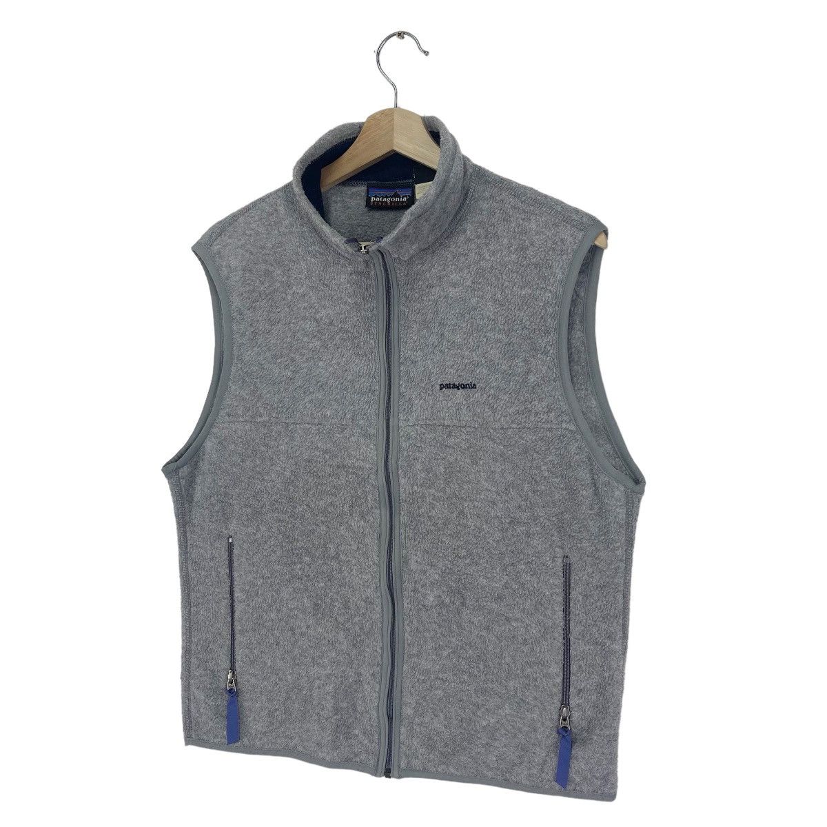 Patagonia × Vintage 90’s Patagonia Fleece Sleeveless Jacket Size US M / EU 48-50 / 2 - 3 Thumbnail