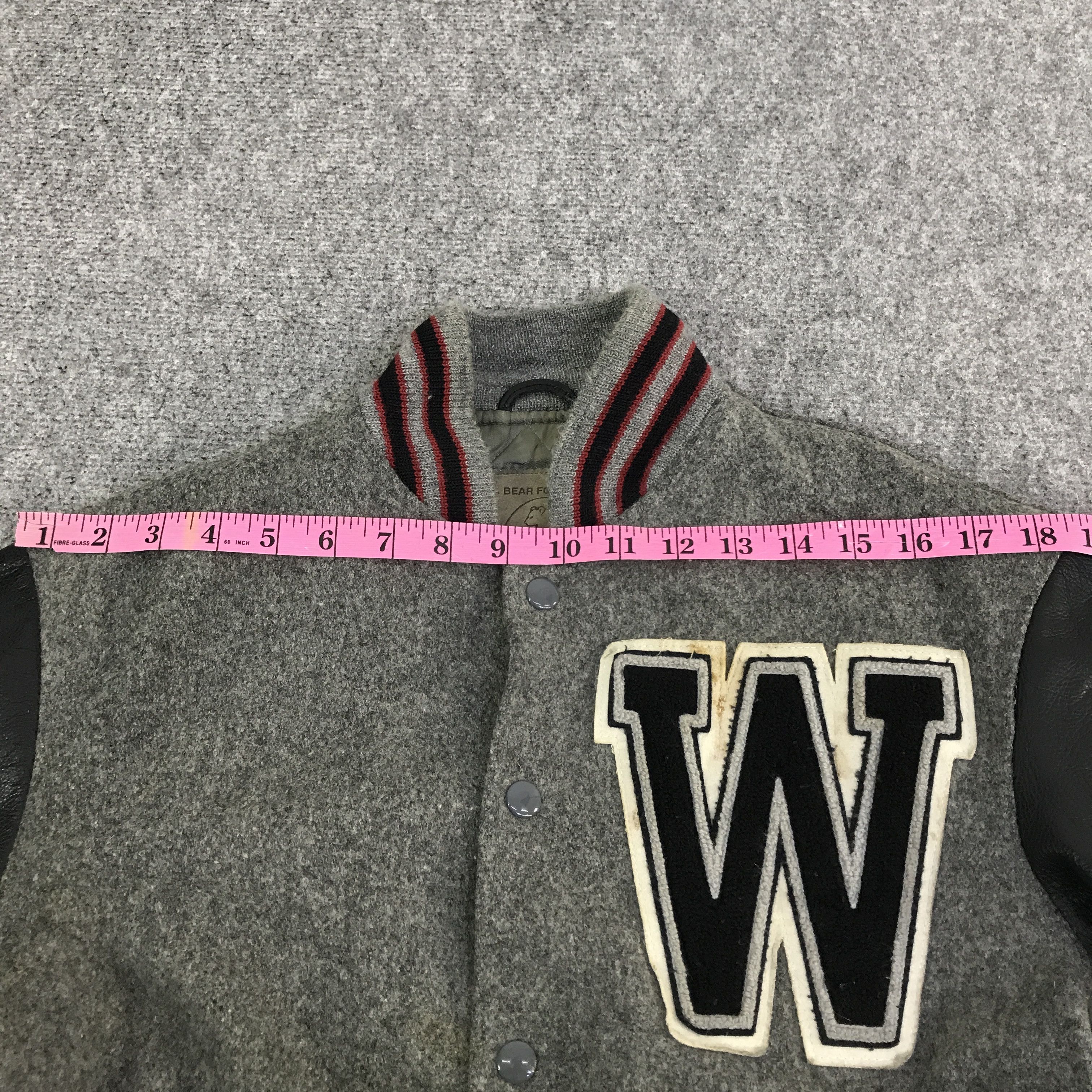 Golden Bear Vintage Golden bear Varsity Sleeve leather jacket K124B5 Size US S / EU 44-46 / 1 - 6 Thumbnail